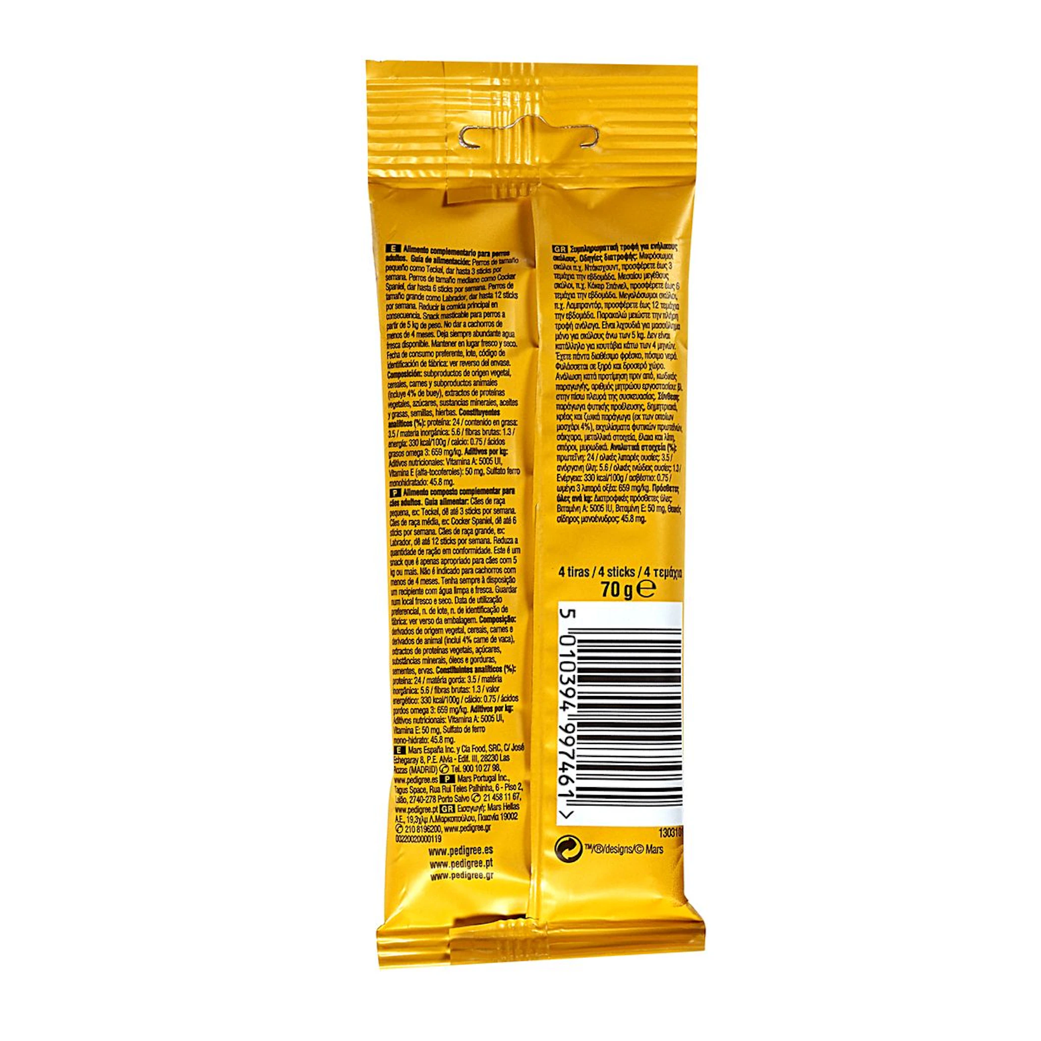 Snack Perros Rodeo Pedigree 70 Gr