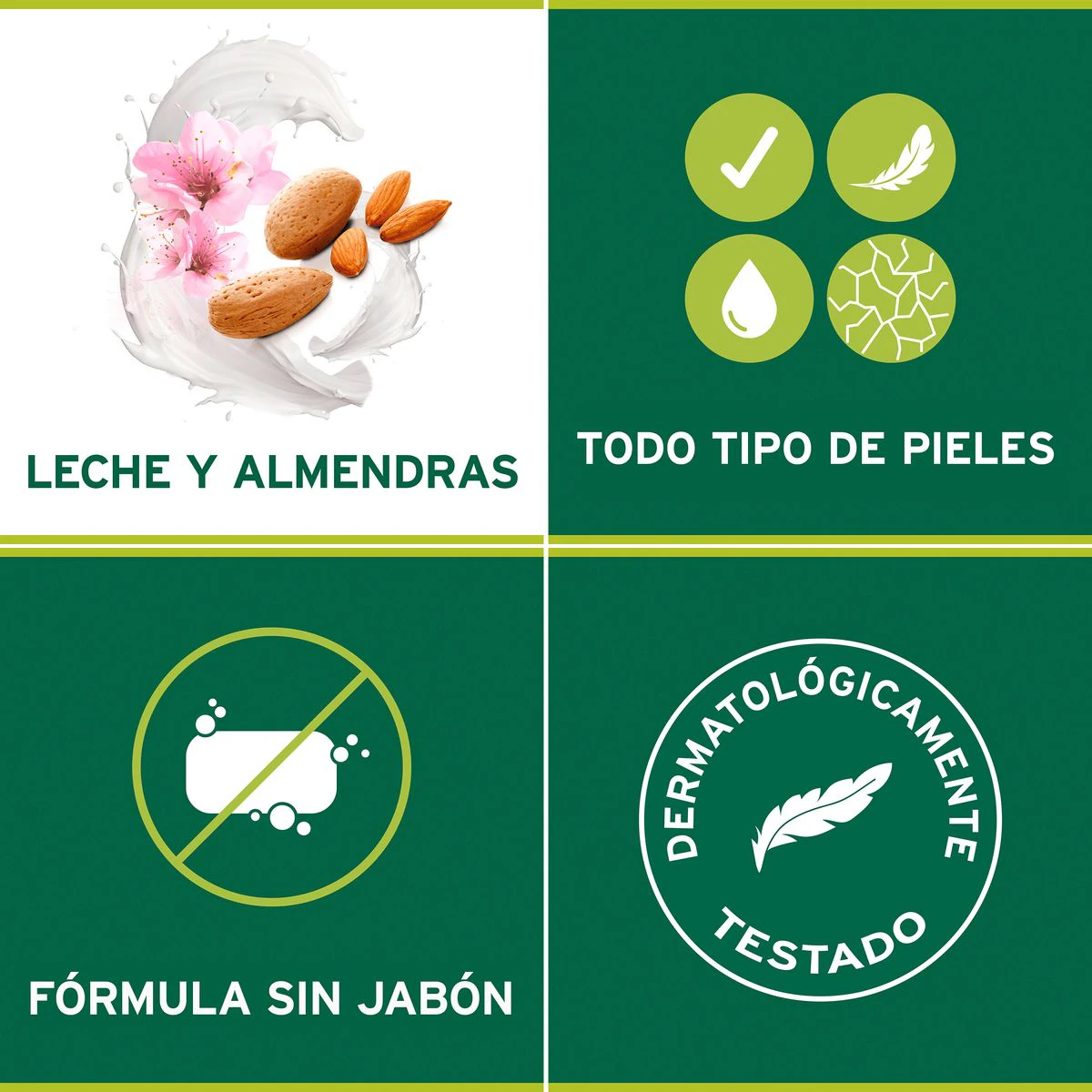 Sabão de Mãos Palmolive Naturals Leite e Amêndoa com Hidratante 300Ml