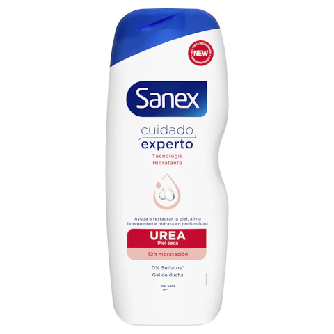 Gel Cuidado Experto Con Urea Piel Seca Sanex 600Ml