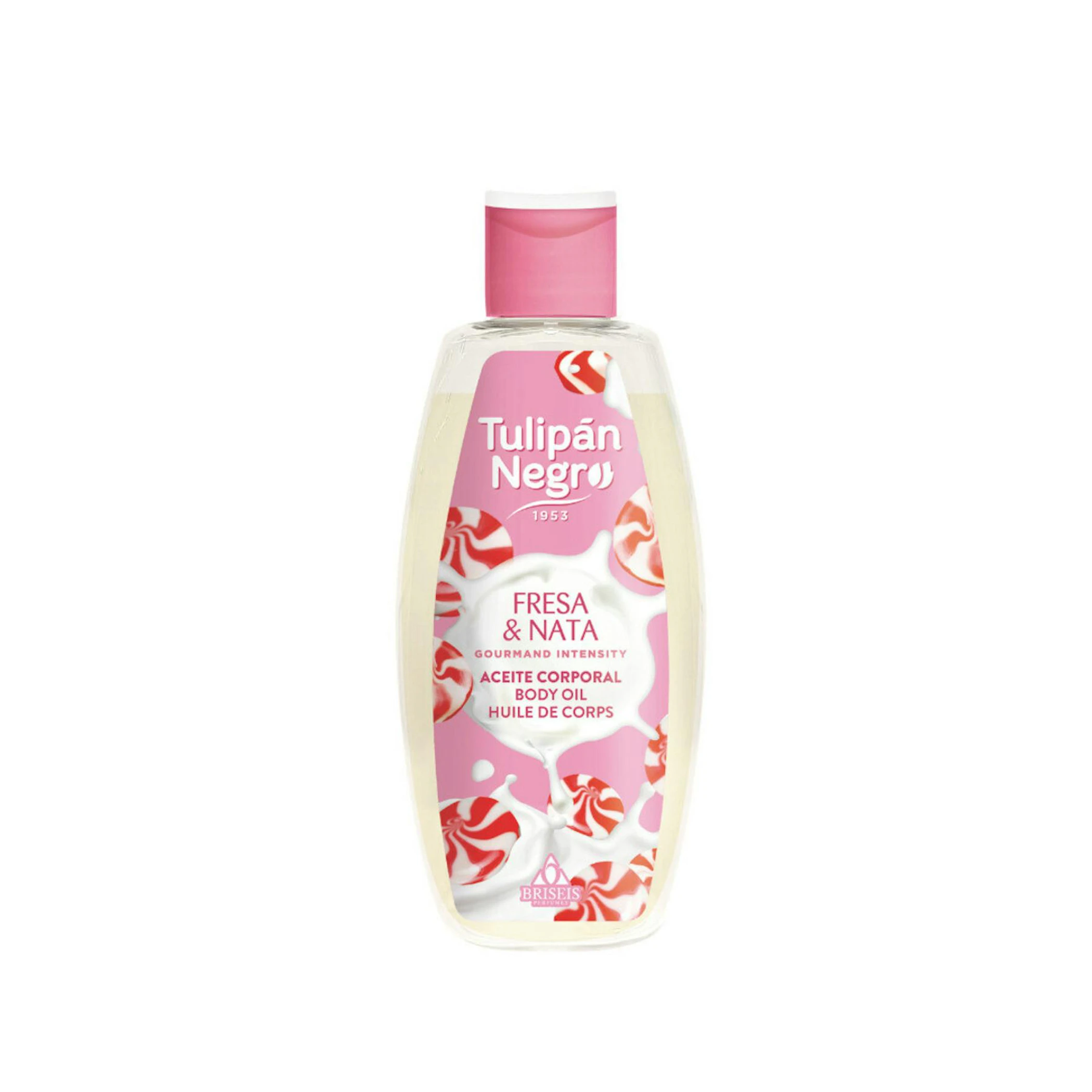 Aceite Corporal Fresa Y Nata Tulipán Negro 200Ml 0