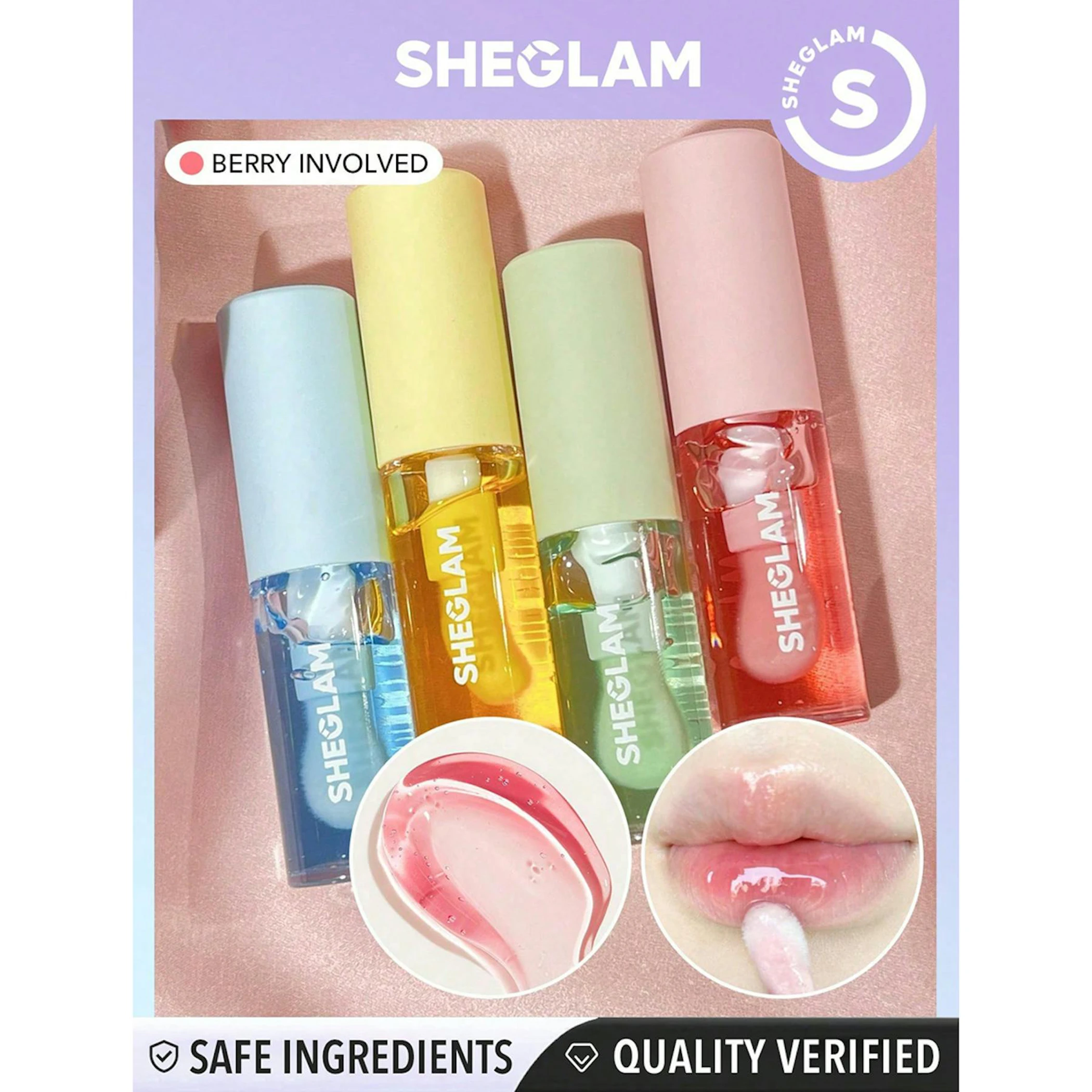 Óleo Labial Jelly Wow Hydrating Sheglam