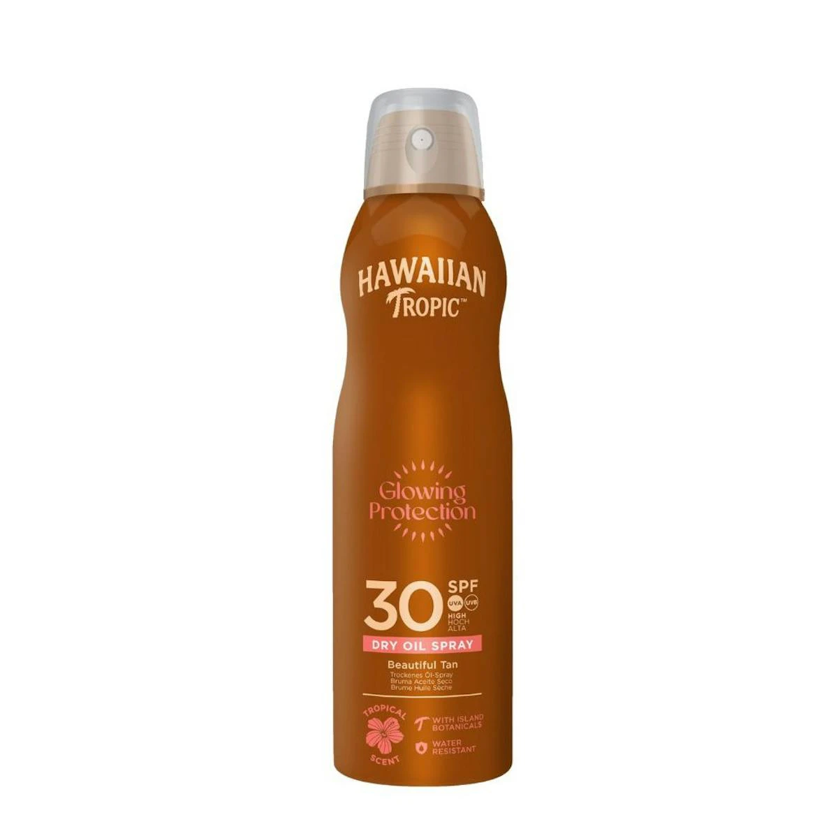 Aceite Solar Bruma Glowing Protection SPF 30 Hawaiian Tropic 180Ml Aceite Solar Bruma Glowing Protection SPF 30 Hawaiian Tropic 180Ml 0