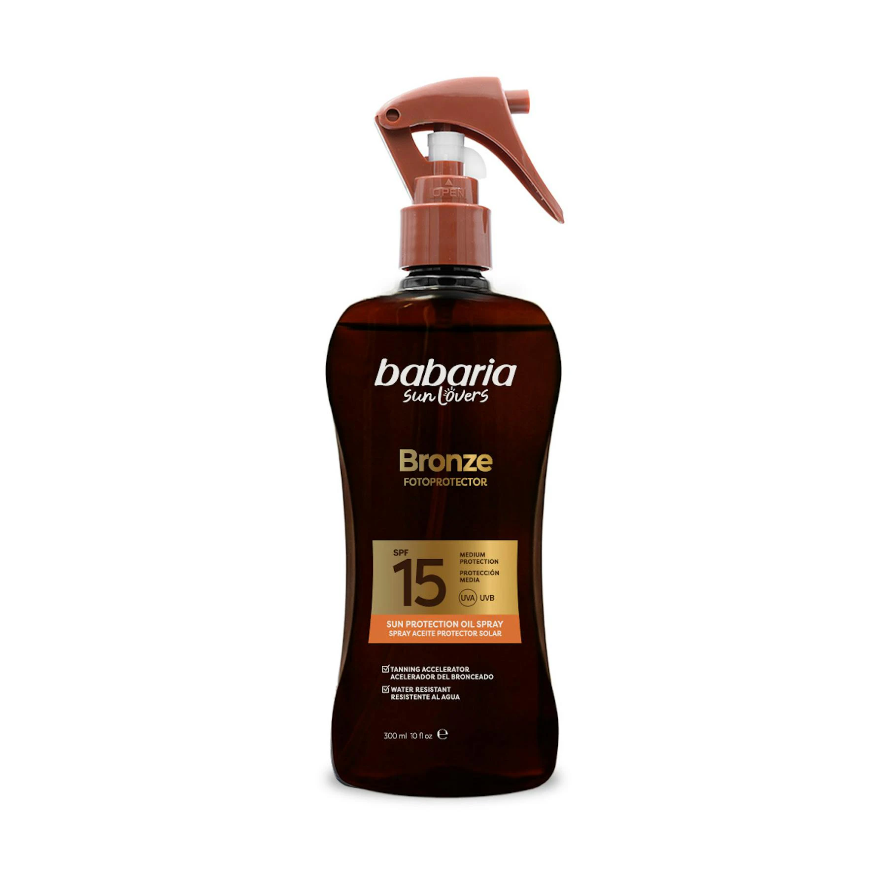 Aceite Solar Bronze Monoï Tahiti SPF15 Babaria 300Ml Aceite Solar Bronze Monoï Tahiti SPF15 Babaria 300Ml 0