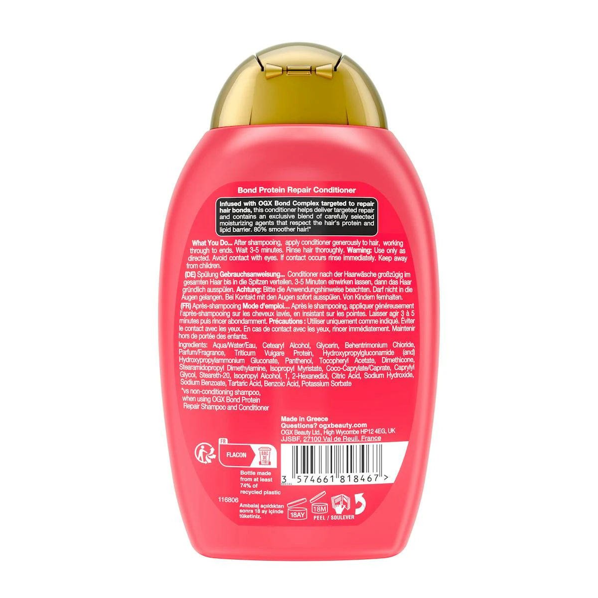 Acondicionador Bond Protein Repair OGX 385 Ml