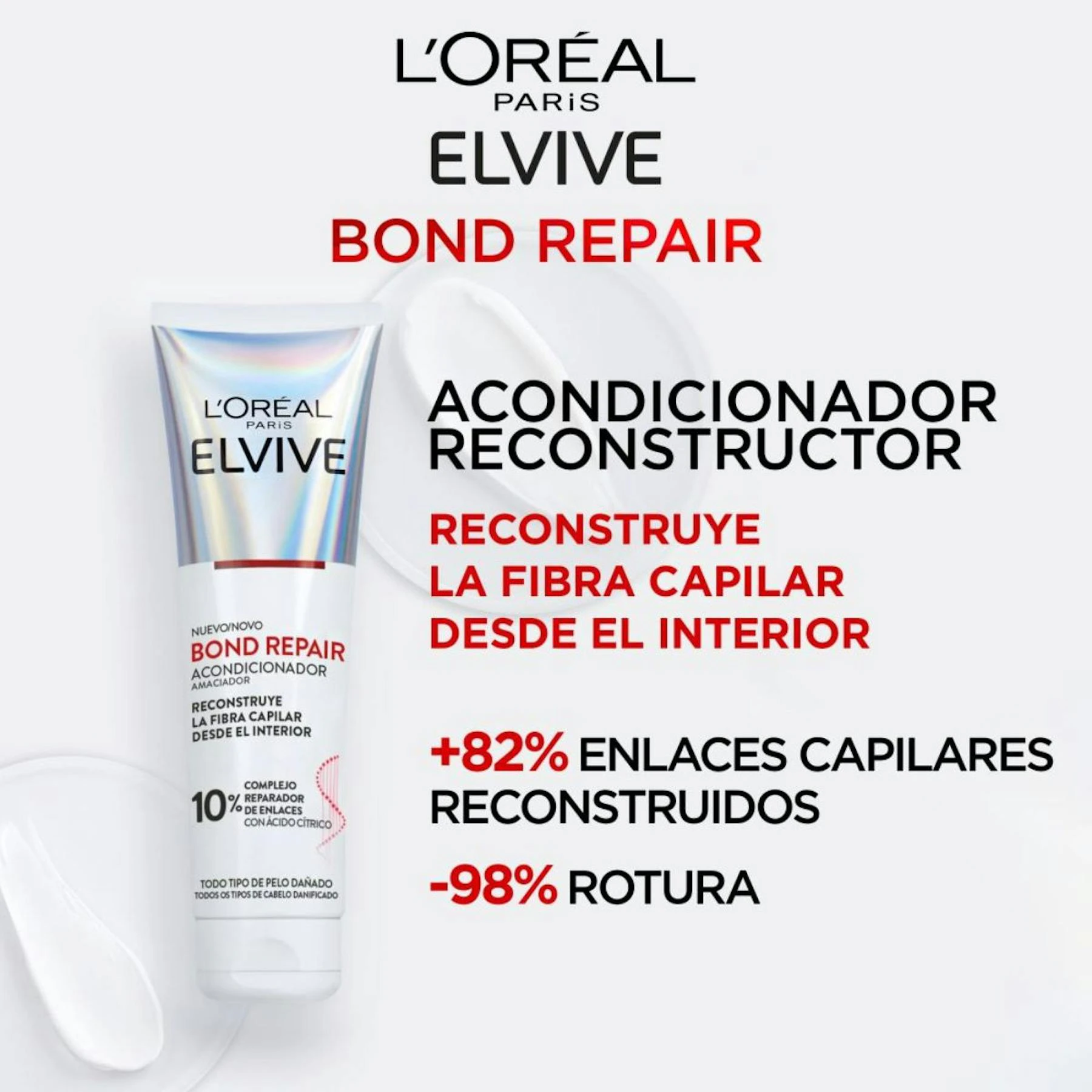 Acondicionador Bond Repair Elvive 150Ml