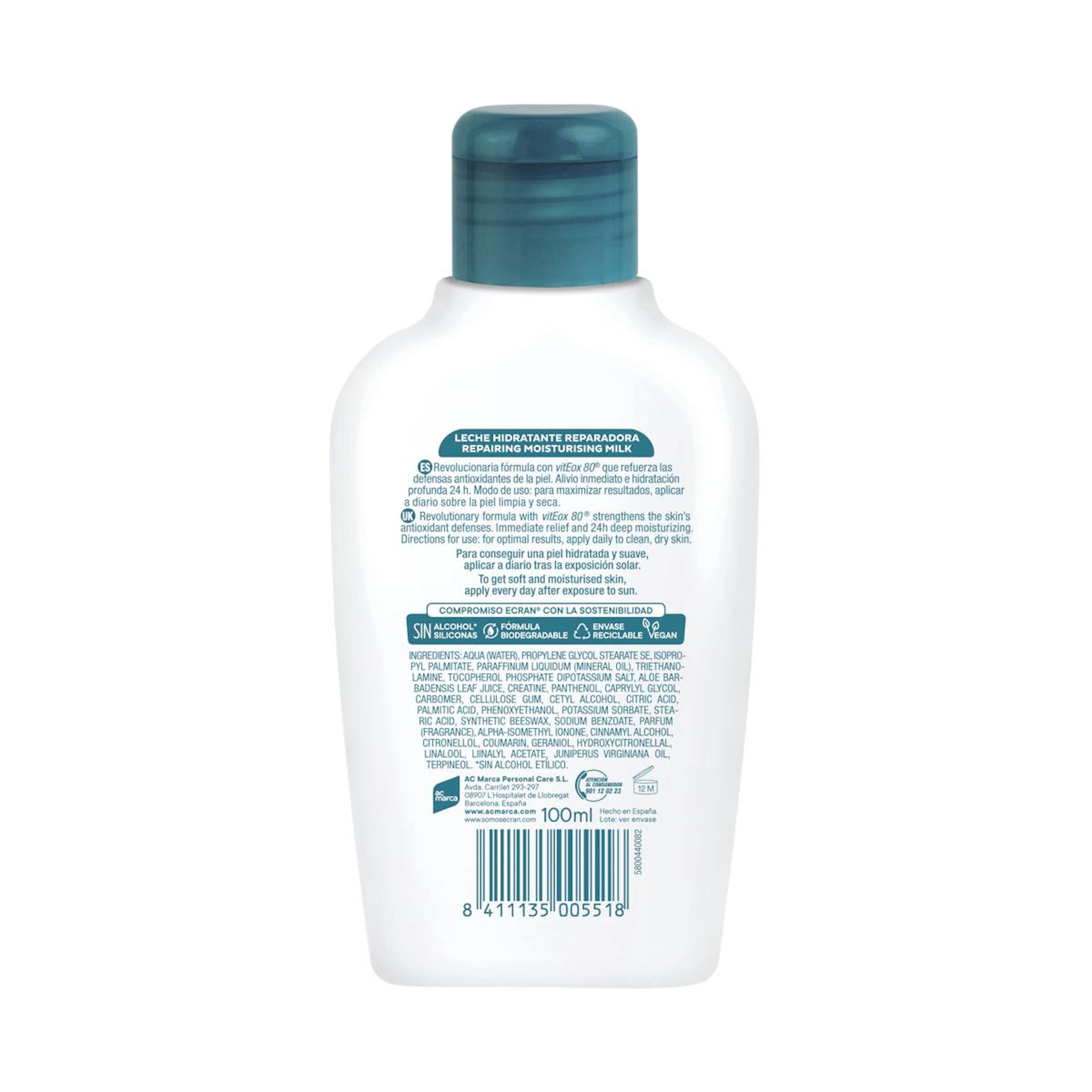 Aftersun Leite Reparador Ecran 100Ml