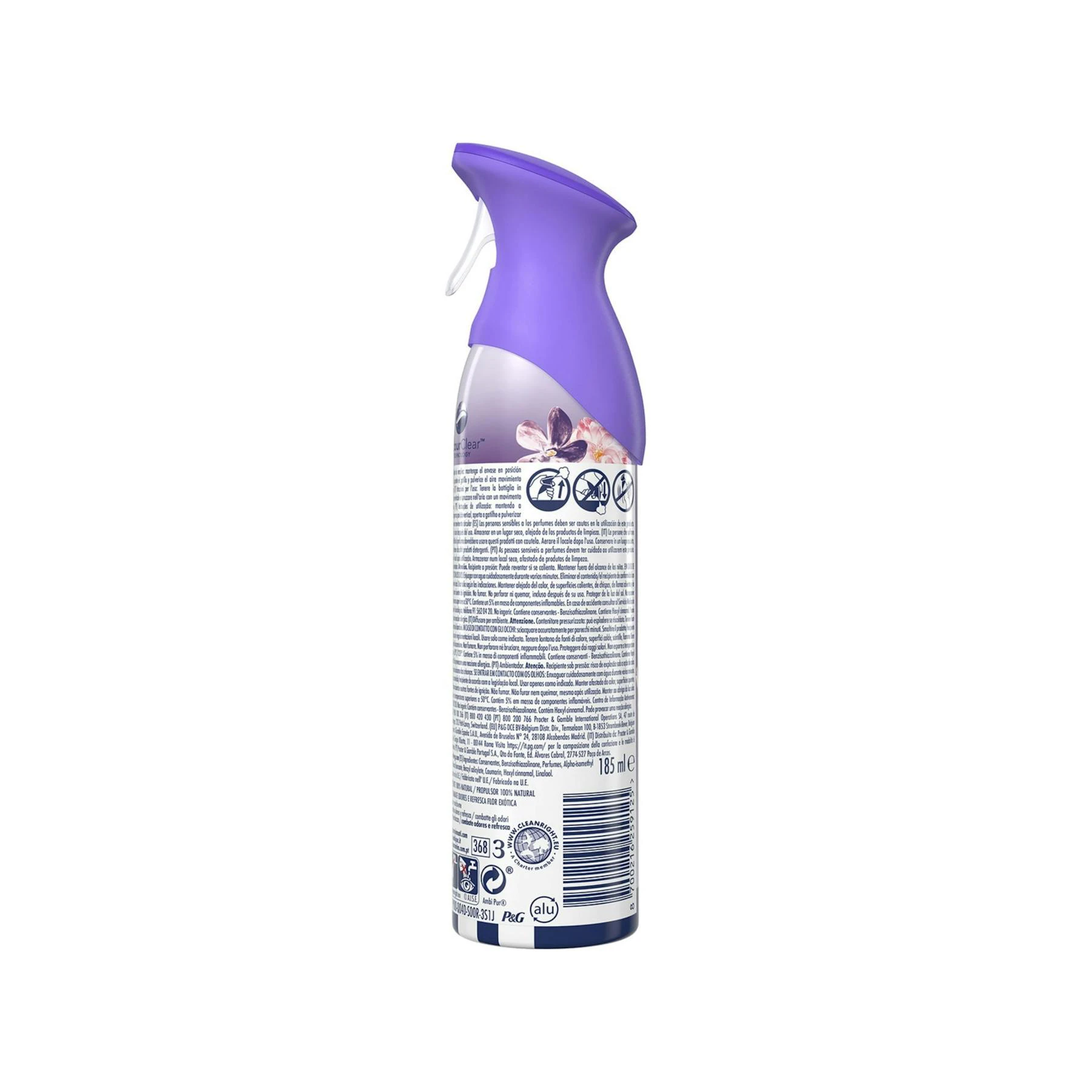 Ambientador Spray Flor Exótica Lenor Ambi Pur 300Ml