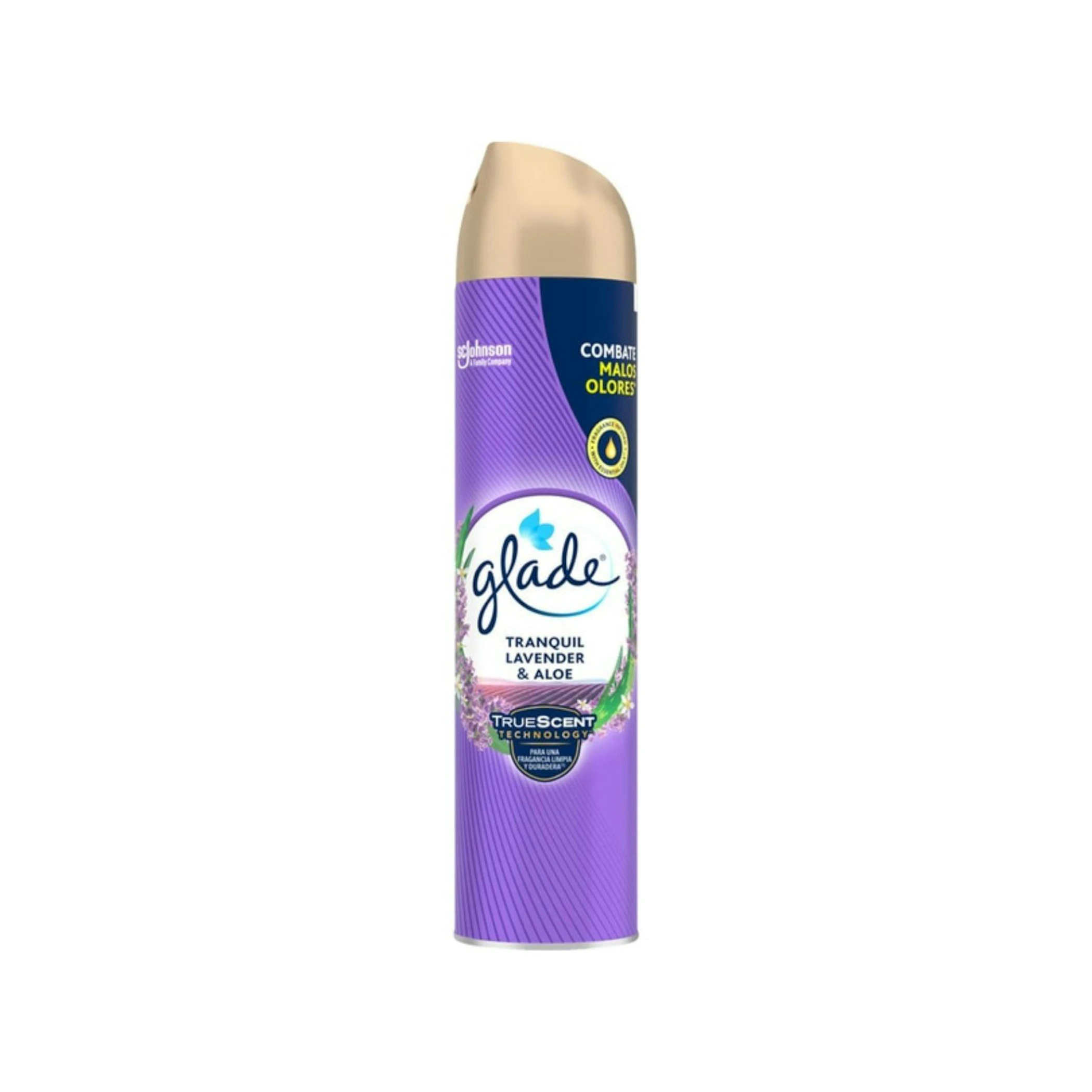 Ambientador Spray Lavanda Y Aloe Glade 300Ml 0