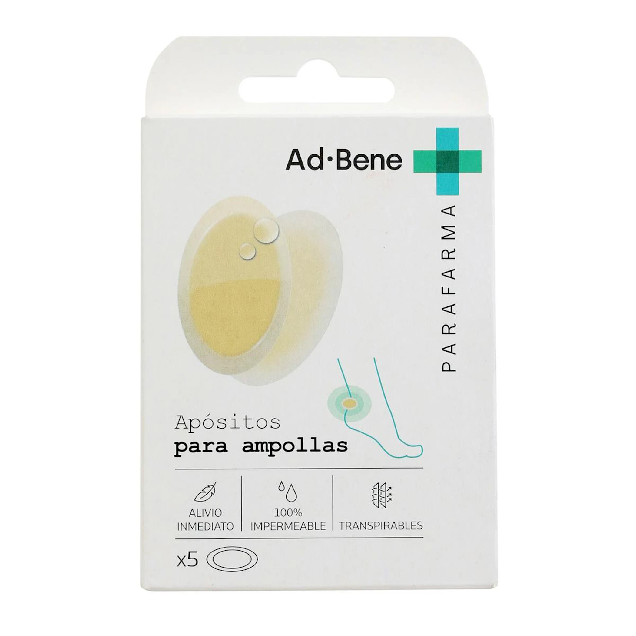 Pensos Para Bolhas Grandes Ad.Bene 5 unid.
