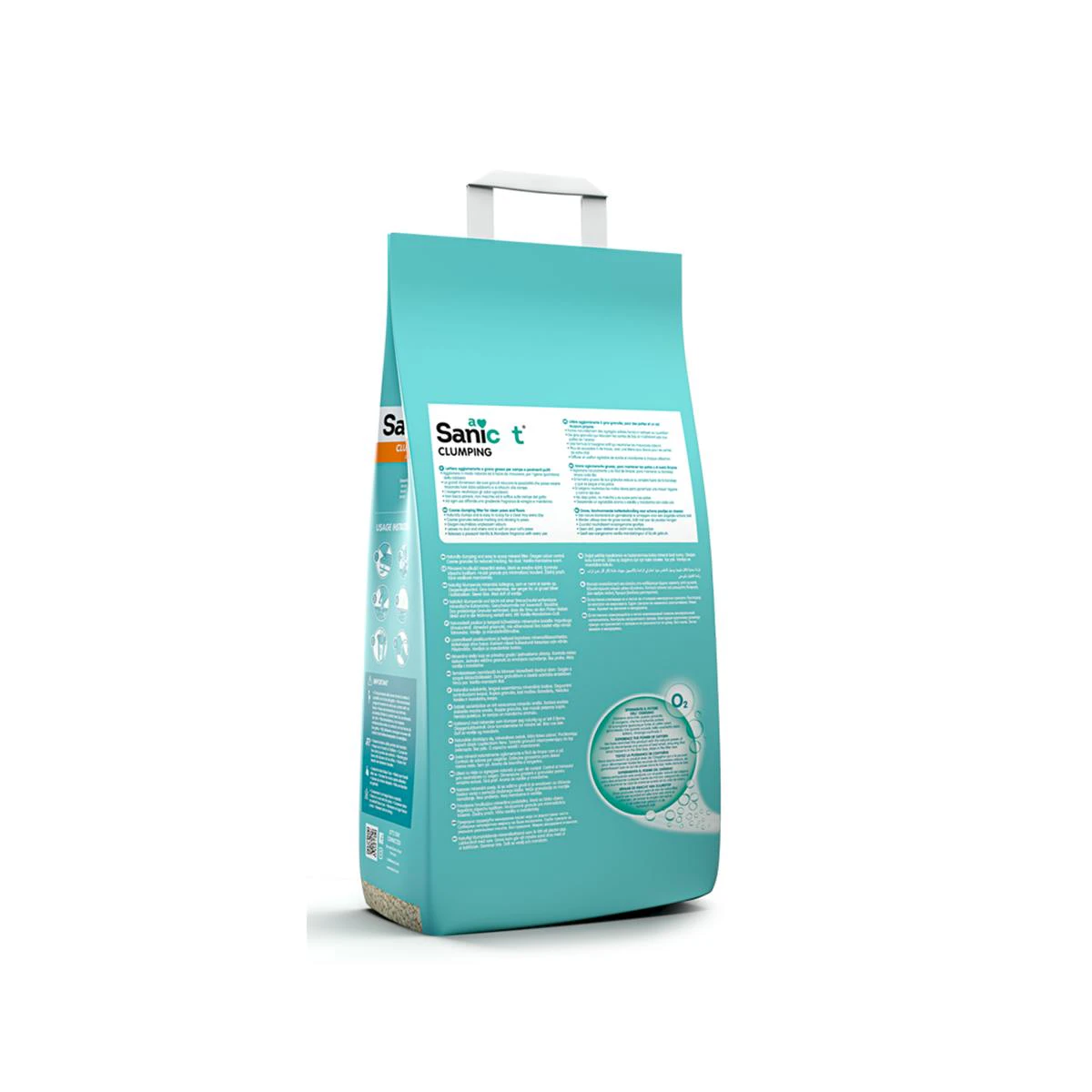 Arena Aglomerante Vainilla y Mandarina Sanicat 8 L
