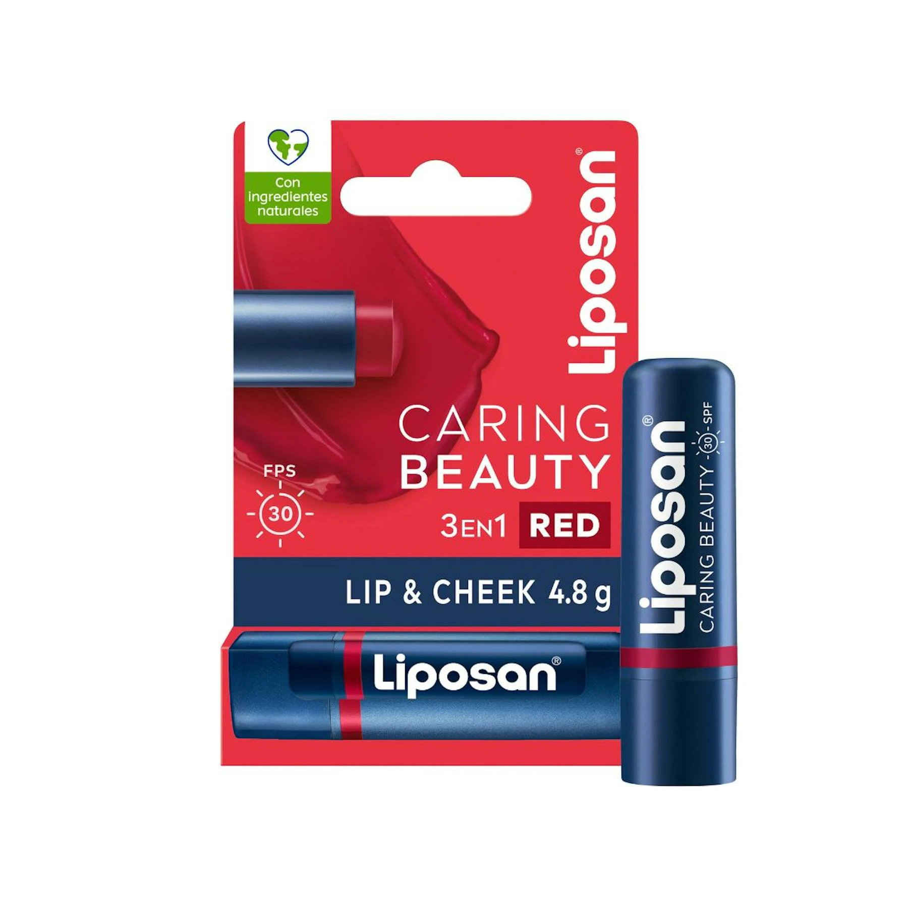 Bálsamo Labial Caring Beauty Red Liposan Bálsamo Labial Caring Beauty Red Liposan 0
