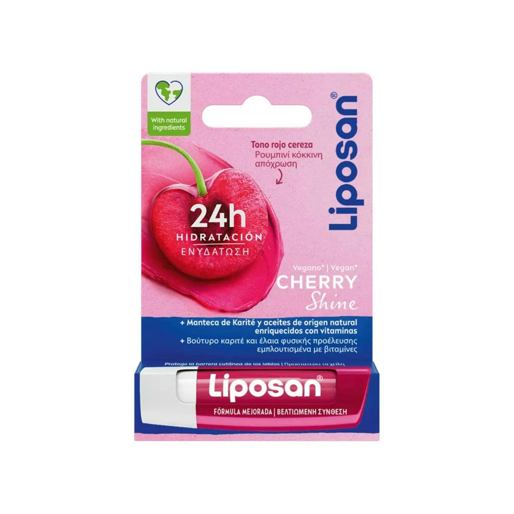 Bálsamo Labial Cherry Shine Liposan Bálsamo Labial Cherry Shine Liposan 0