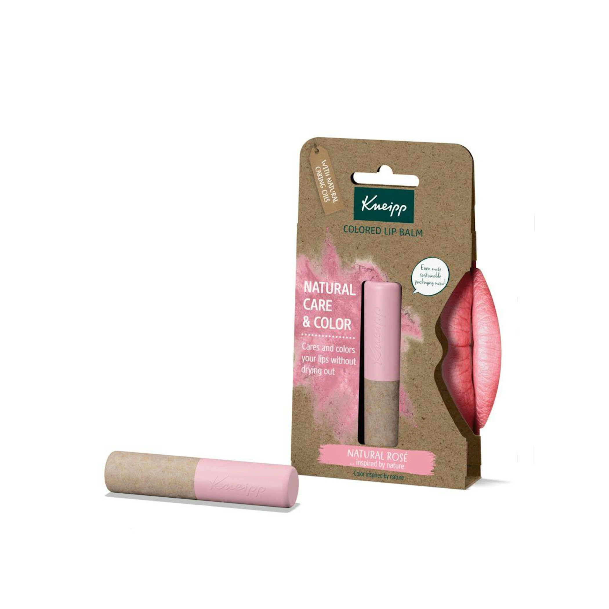 Bálsamo Labial Natural Care & Color Kneipp