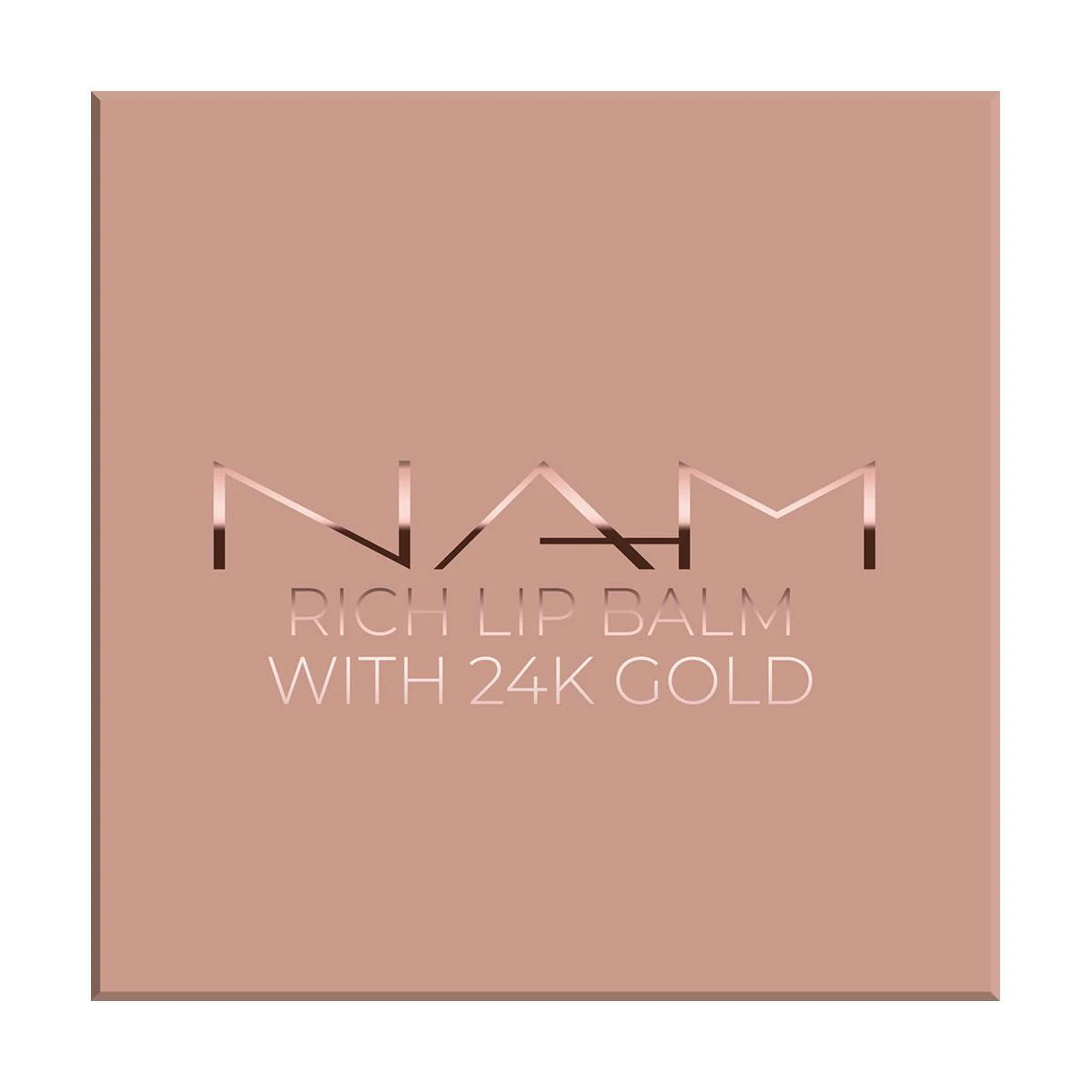 Bálsamo Labial Nutritivo Oro 24K NAM