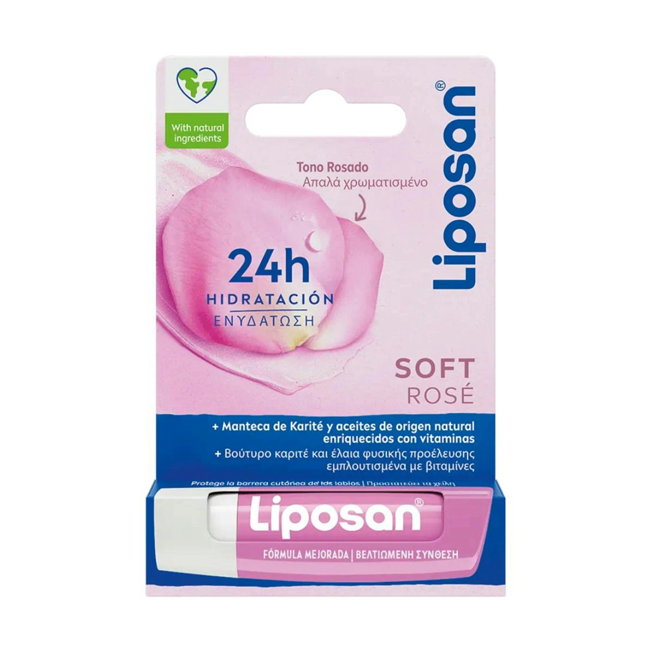 Bálsamo Labial Soft Rose Liposan 0