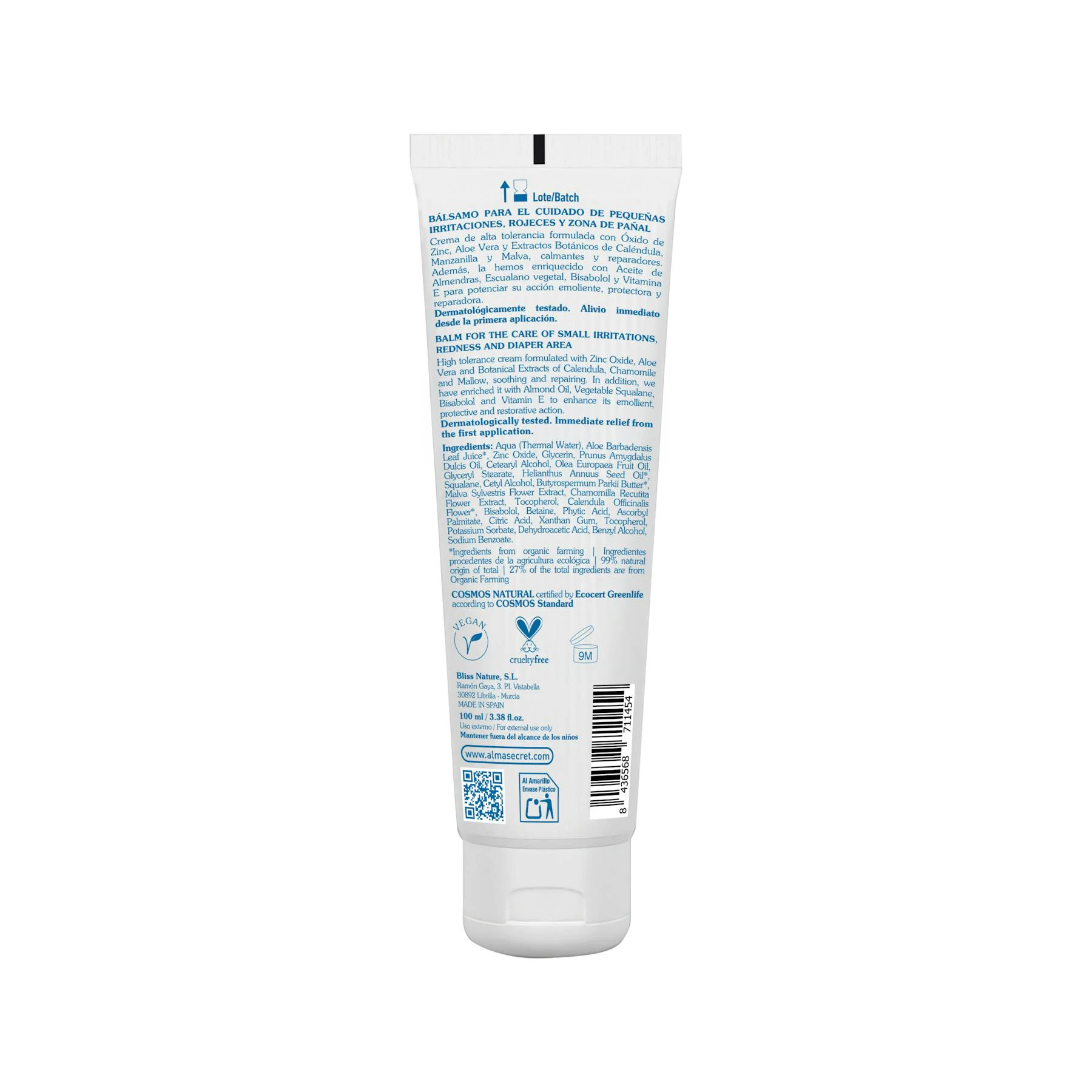 Bálsamo Reparador Multiusos Alma Secret 100Ml