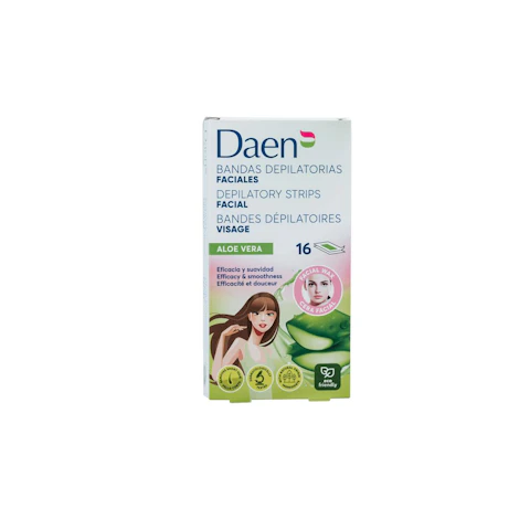 Bandas Faciales Aloe Vera 16 U