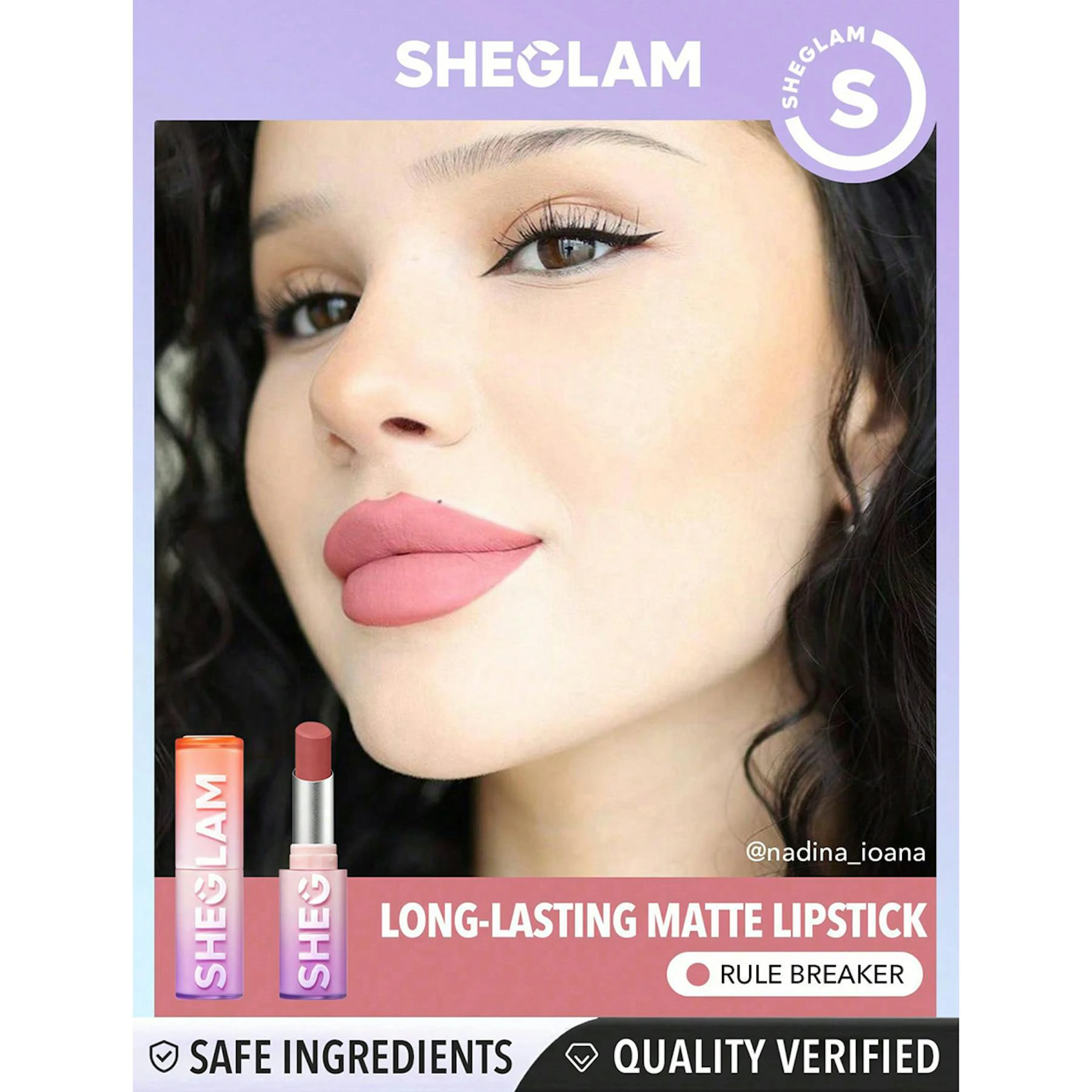Batom Dynamatte Boom Sheglam