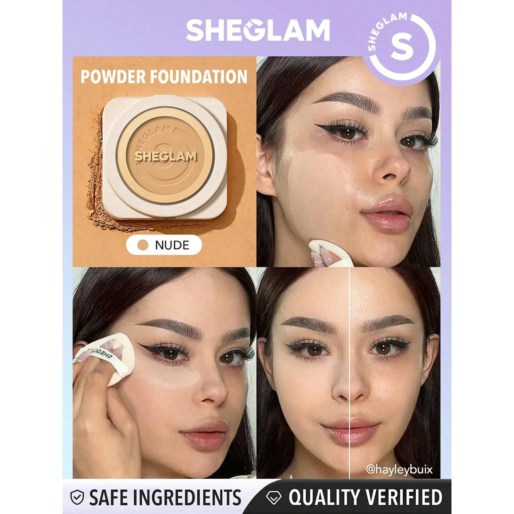 Base De Maquillaje En Polvo Skin-Focus Sheglam