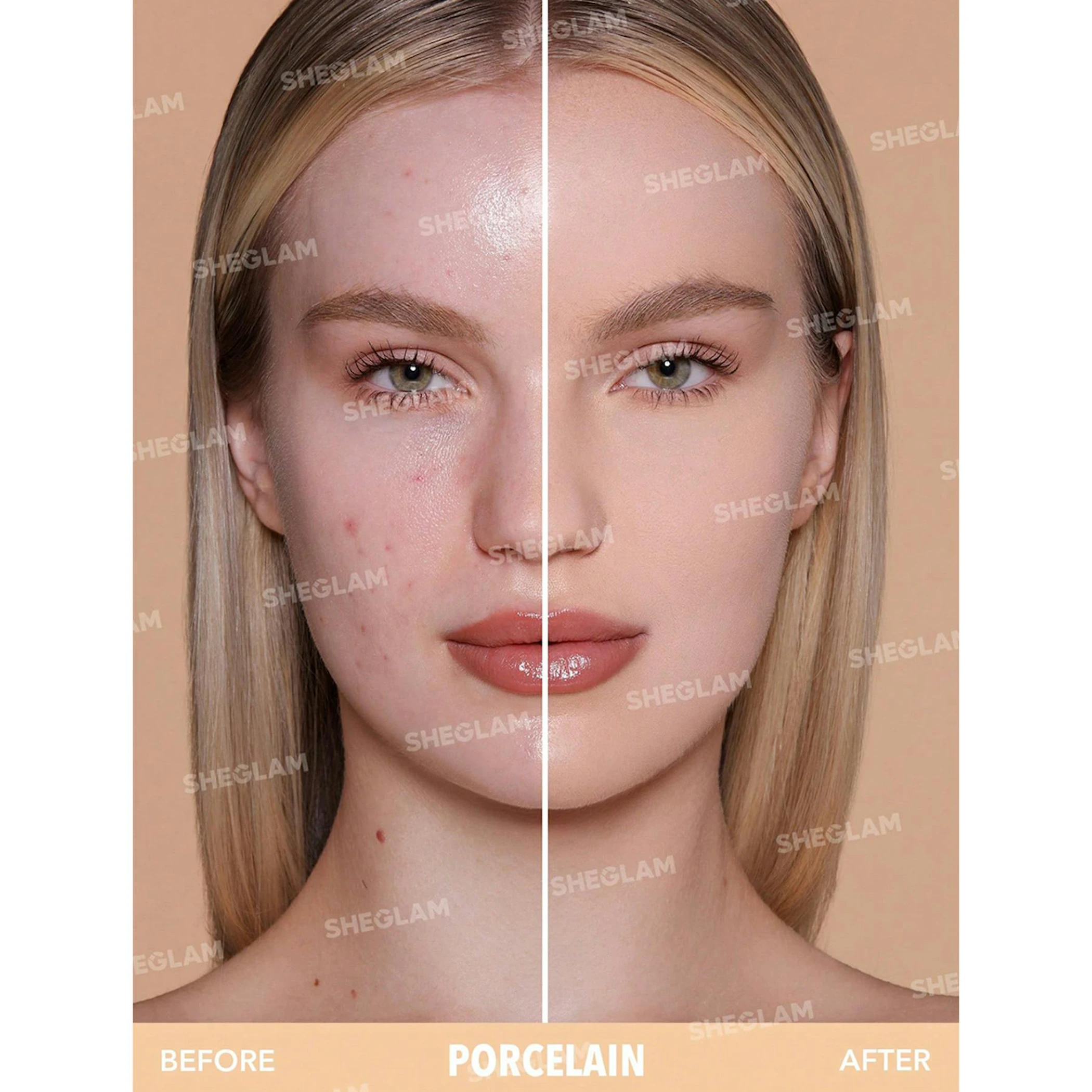 Base De Maquilhagem Em Pó Skin-Focus Sheglam