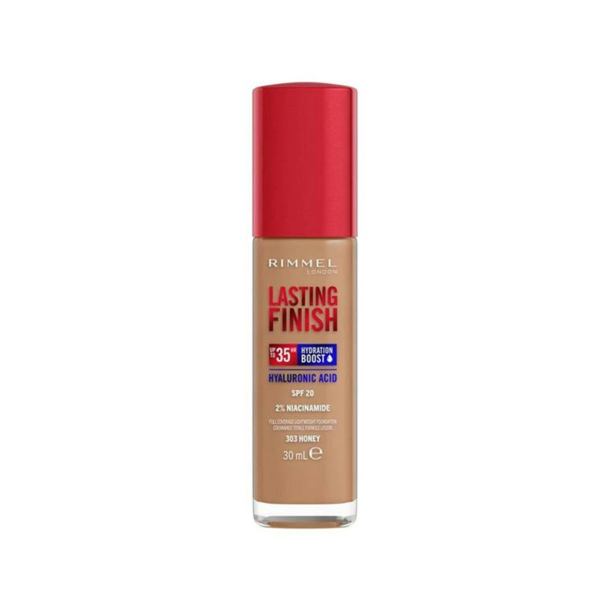 Base De Maquillaje Lasting Finish Ácido Hialurónico 35H Rimmel