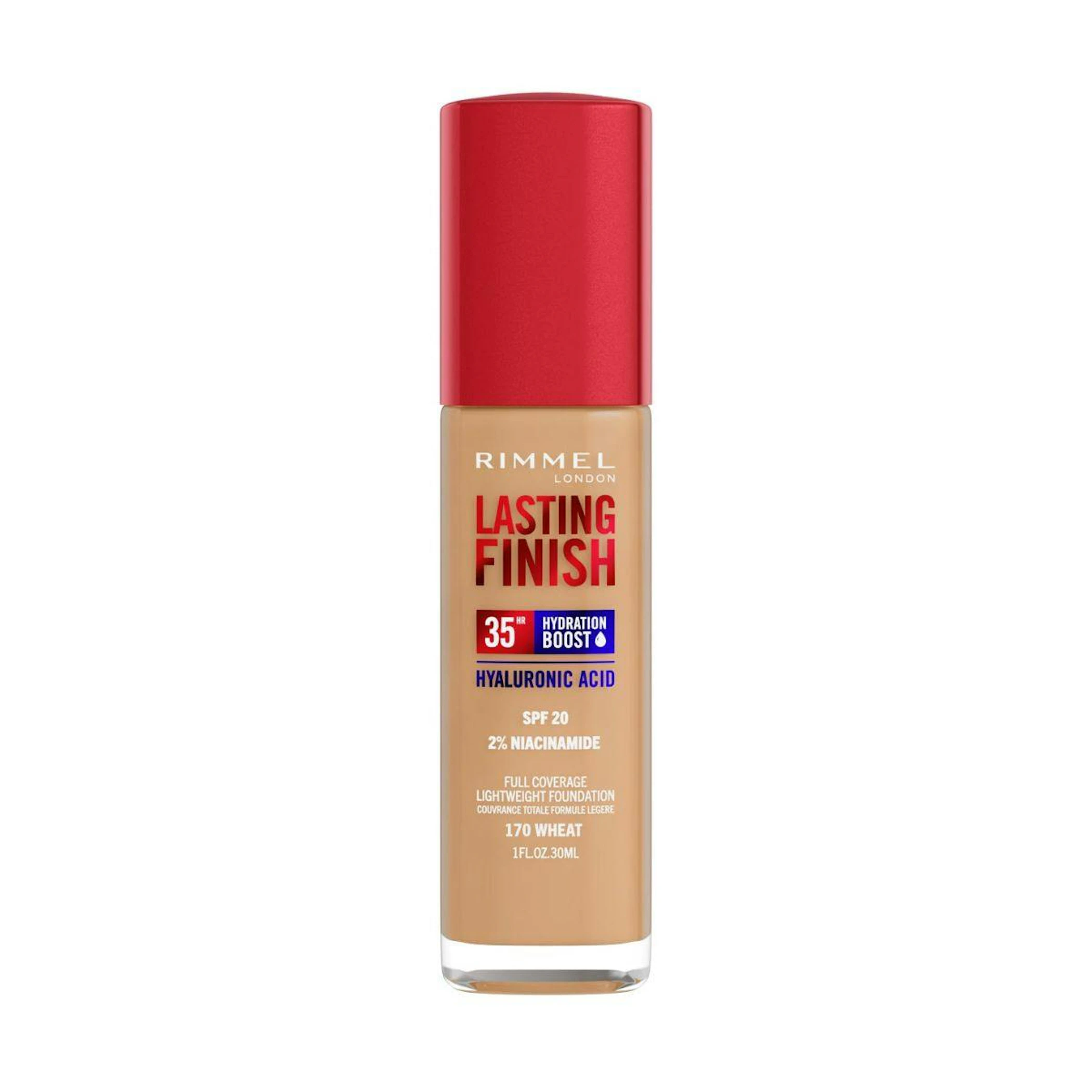 Base De Maquillaje Lasting Finish Ácido Hialurónico 35H Rimmel