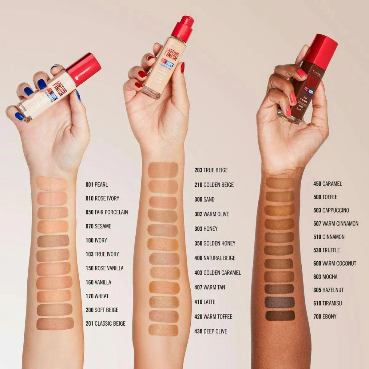 Base De Maquilhagem Lasting Finish Ácido Hialurónico 35H Rimmel