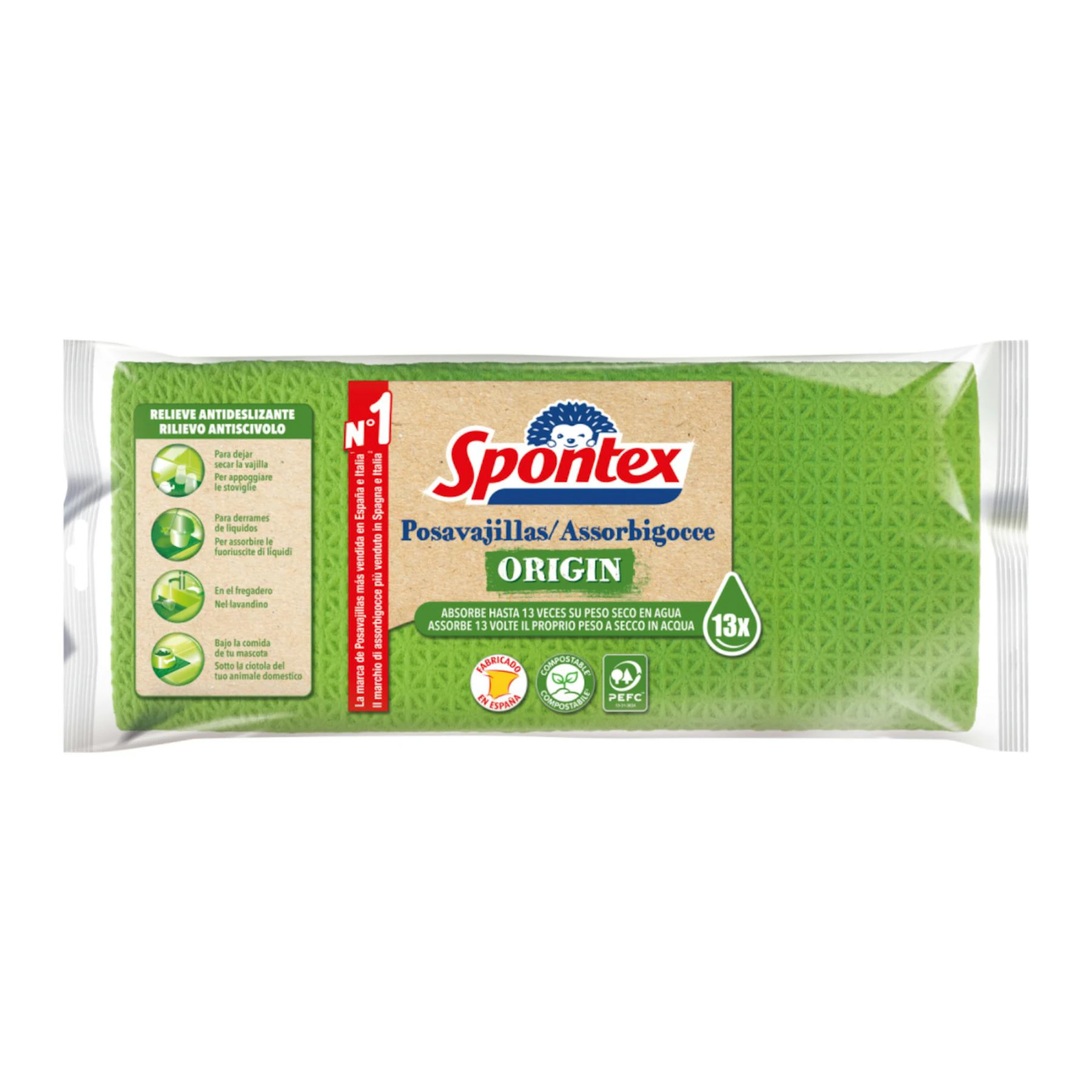 Bayeta Posavajillas Origin Spontex