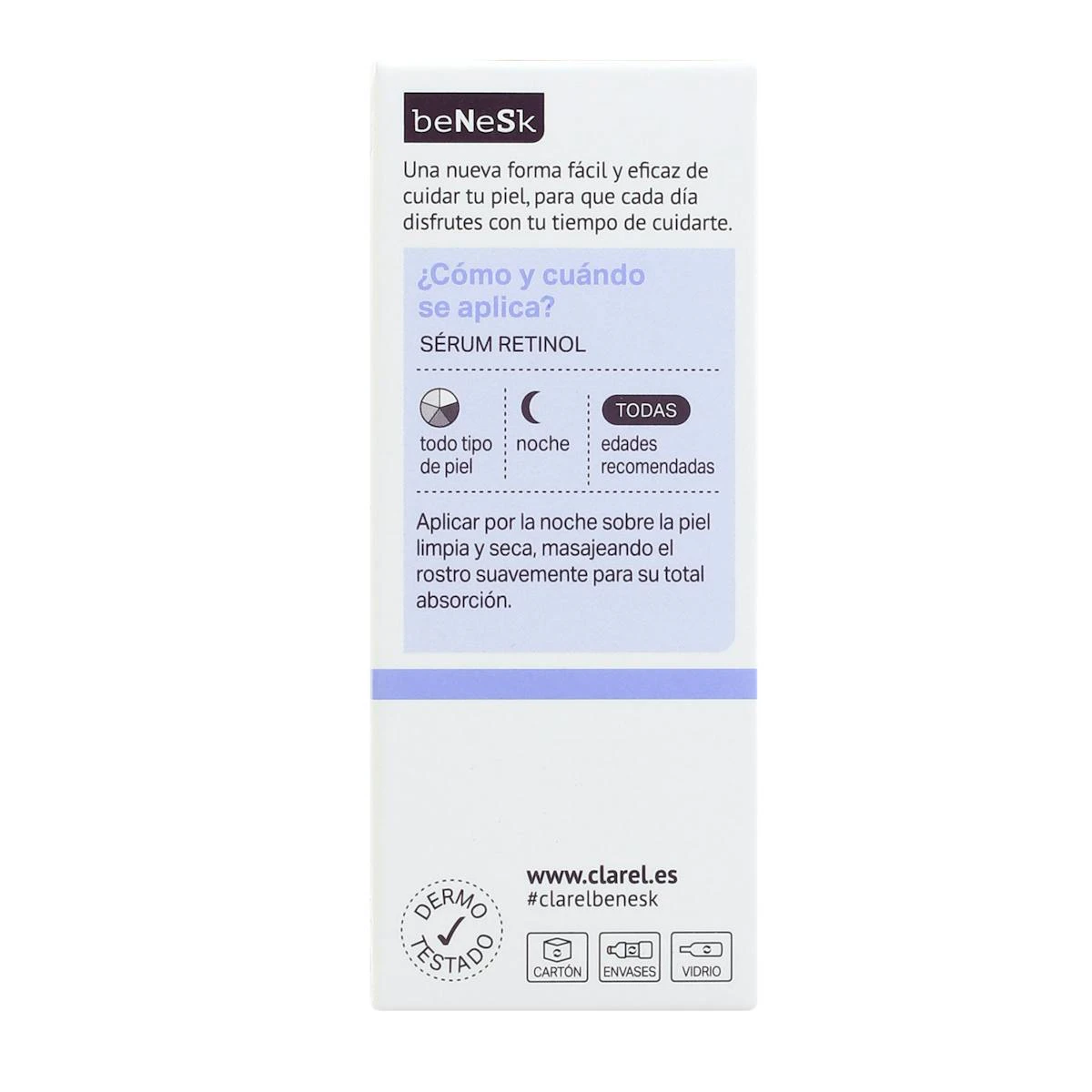 Sérum Facial Anti-Envelhecimento Retinol Benesk 30Ml