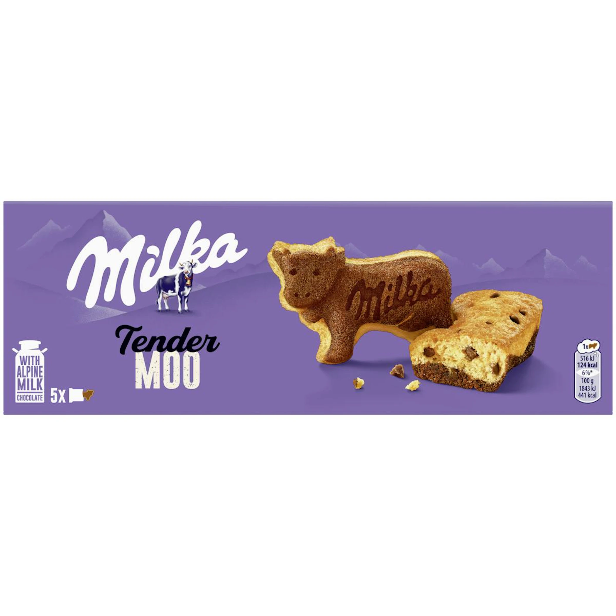 Bolo Tender Moo Milka 140 G 0