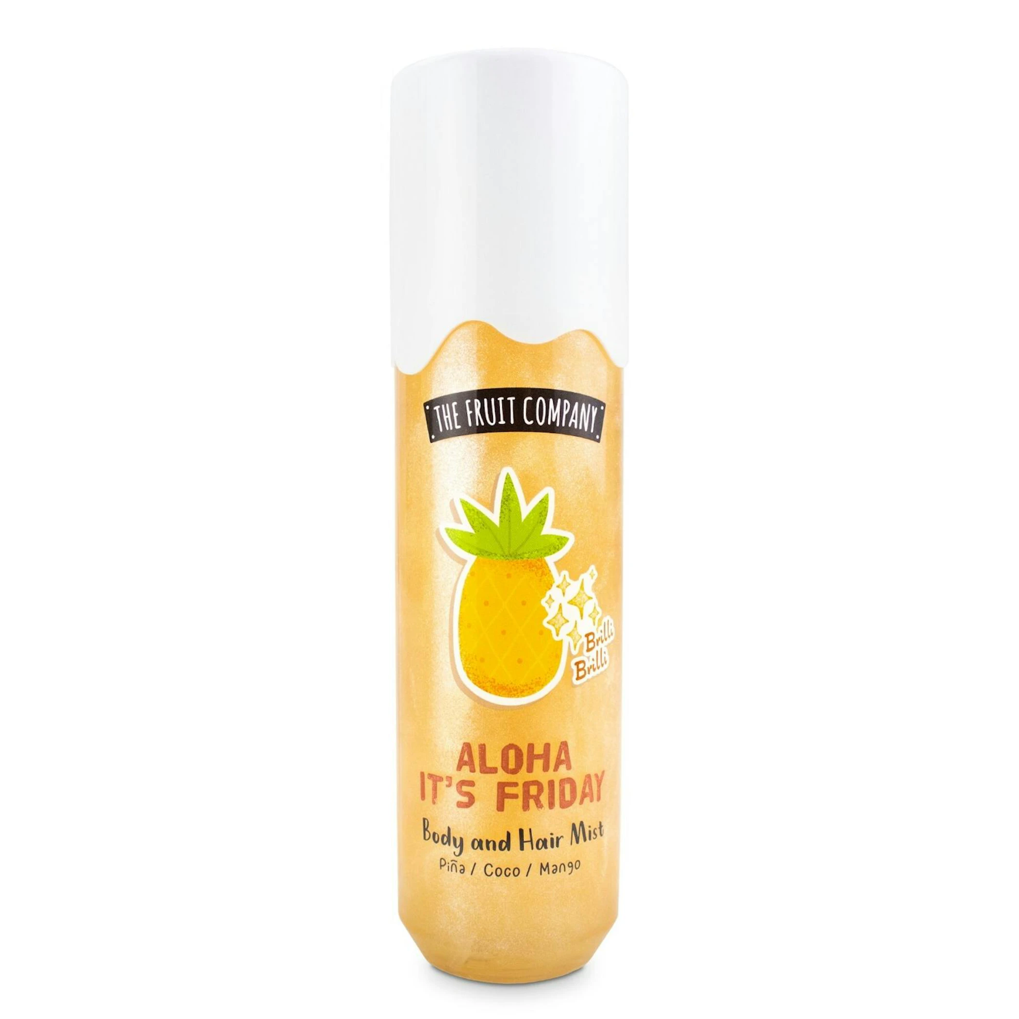 Body & Hair Mist Glitter It's Friday The Fruit Company 200Ml 0