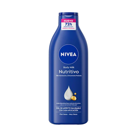 Body Milk nutritivo NIVEA, bote 400 ml