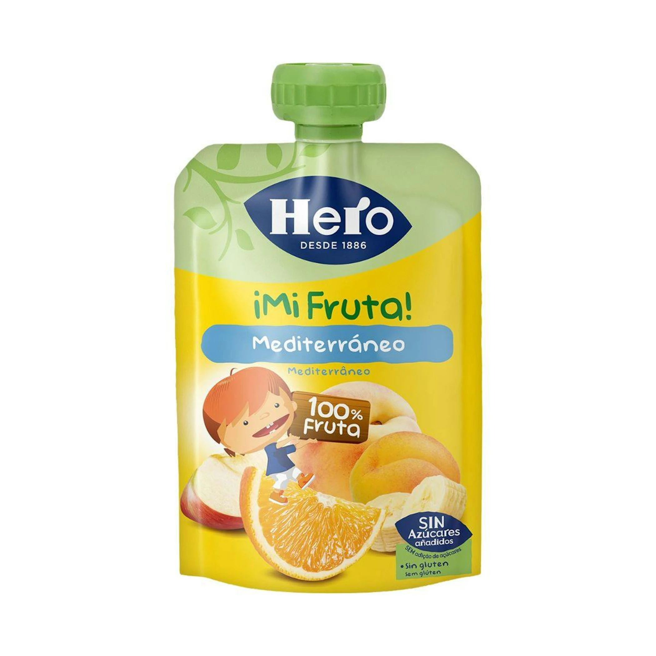 Bolsita Fruta Mediterránea Hero 100Gr 0