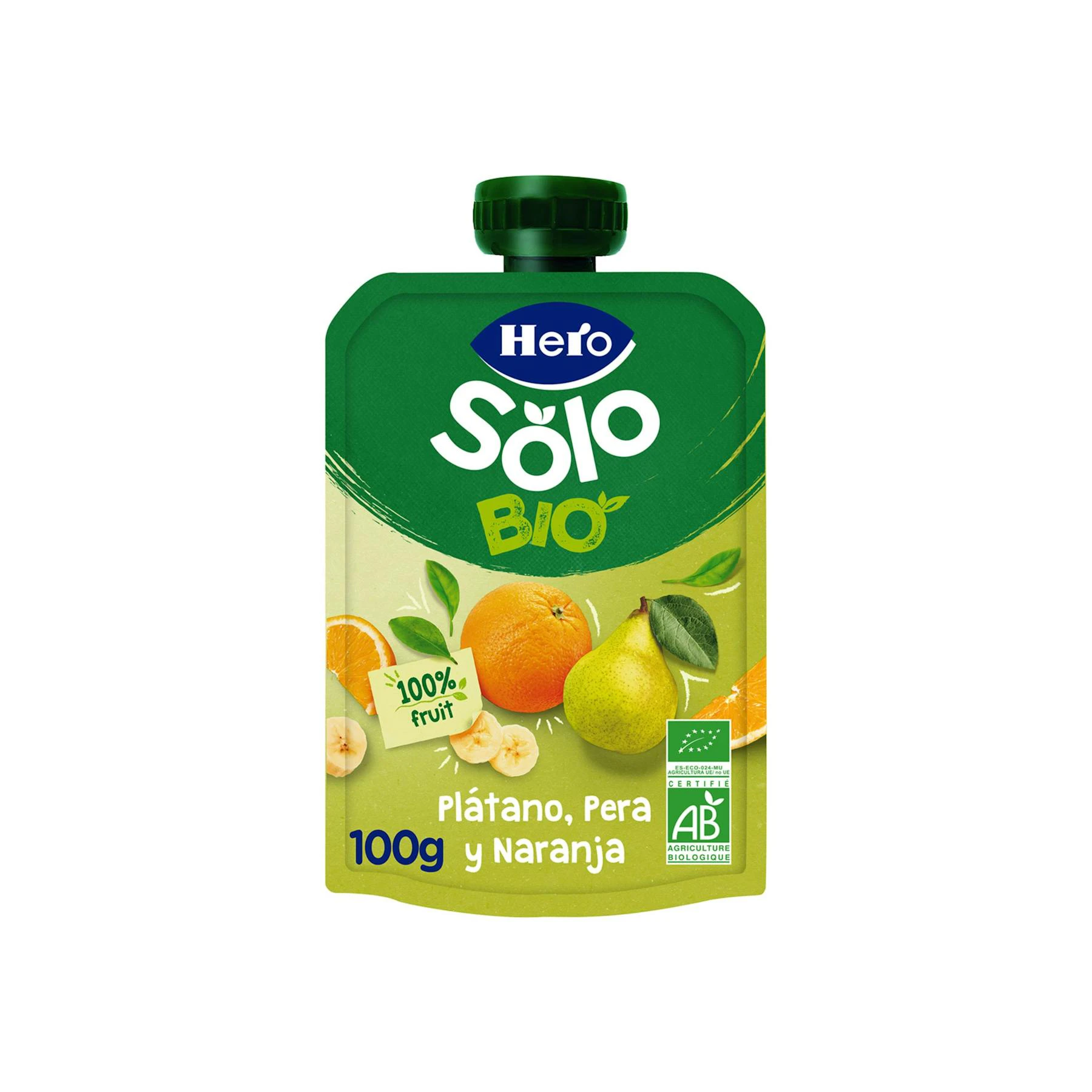Saqueta Banana, Pera E Laranja Hero 100 Gr 0