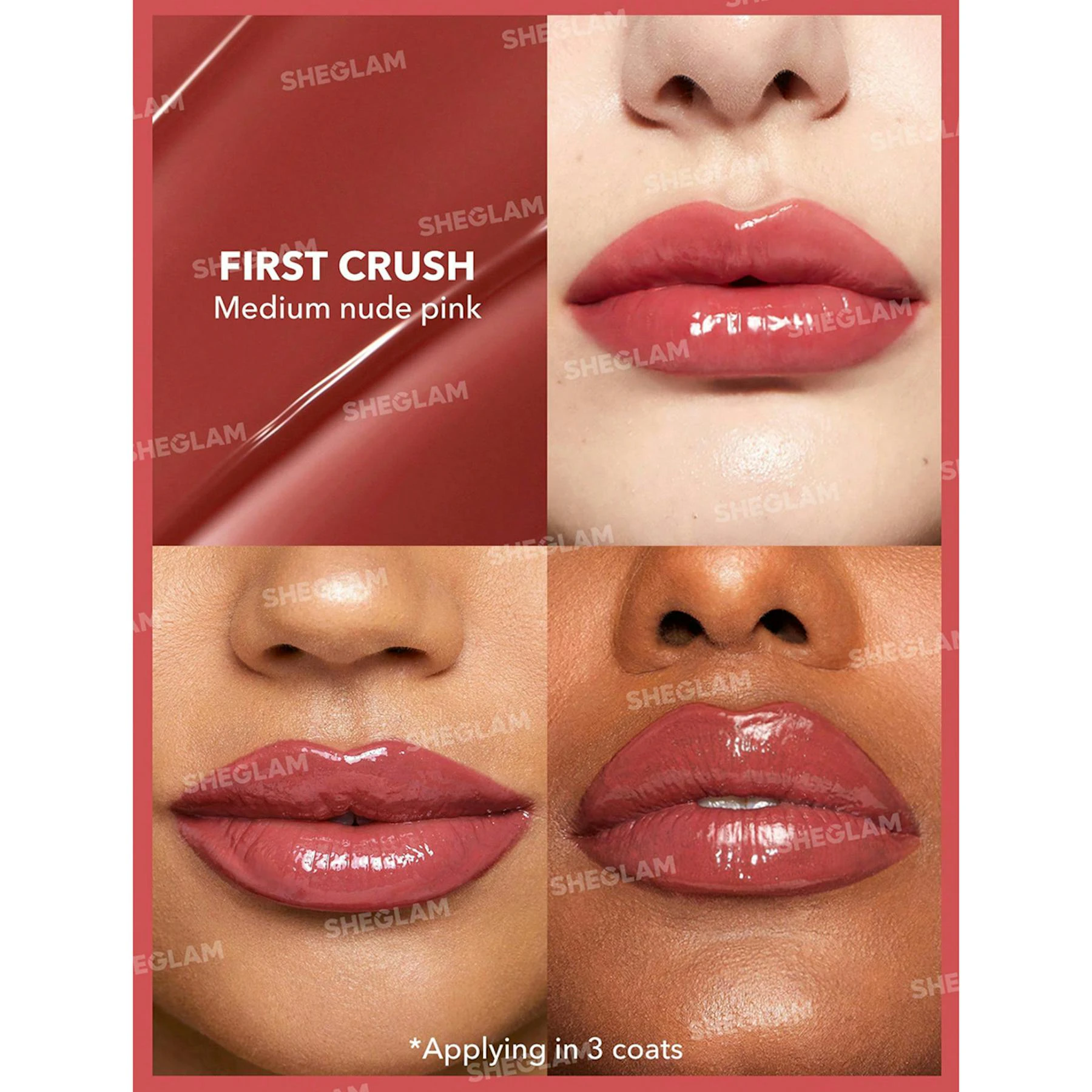 Brilho Labial Pout-Perfect Shine Sheglam