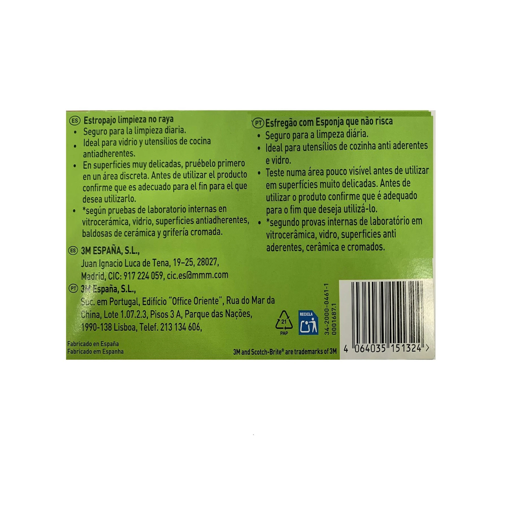 Estropajo Delicate Scotch-Brite 3 Uds