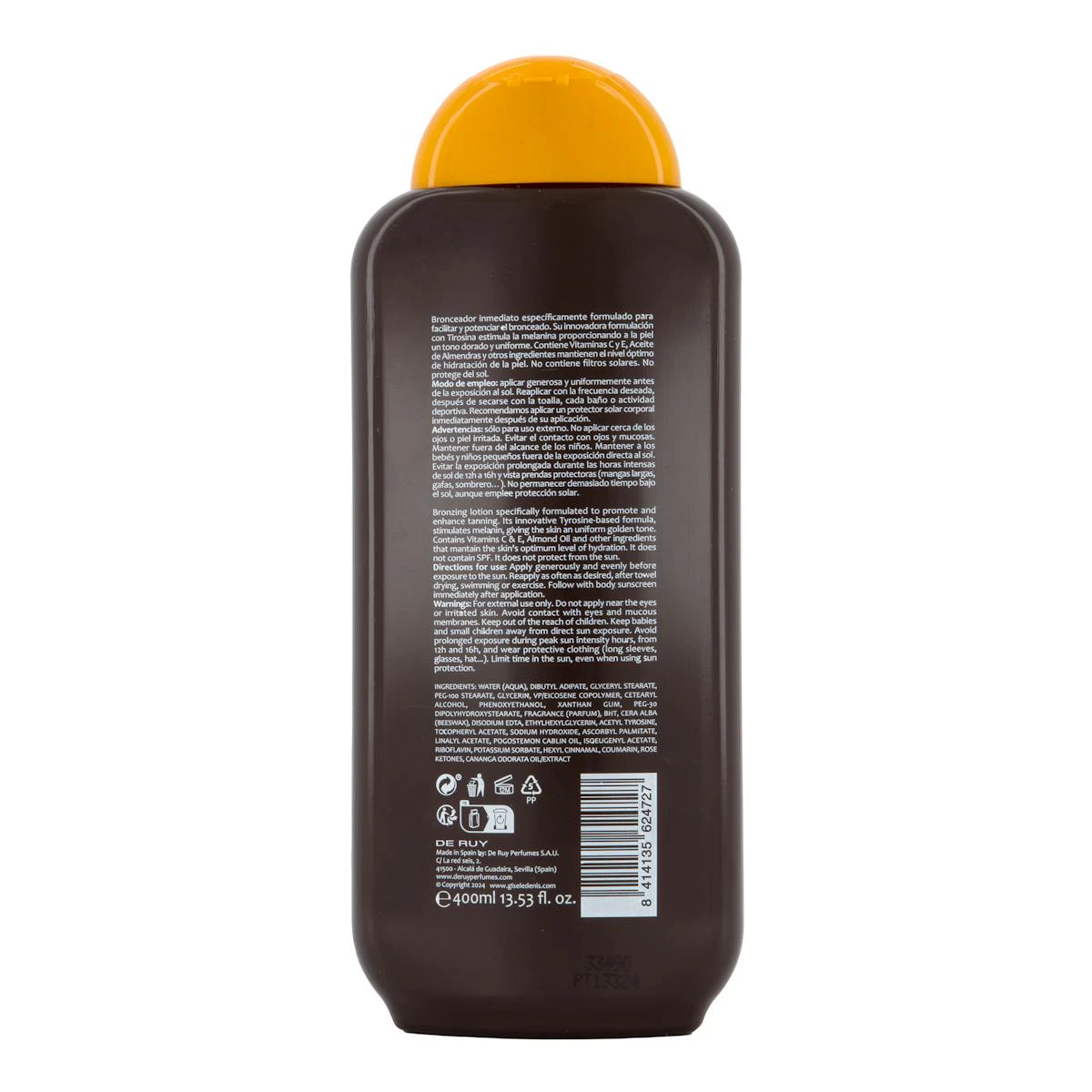 Bronzeador Imediato Gisèle Denis 400Ml