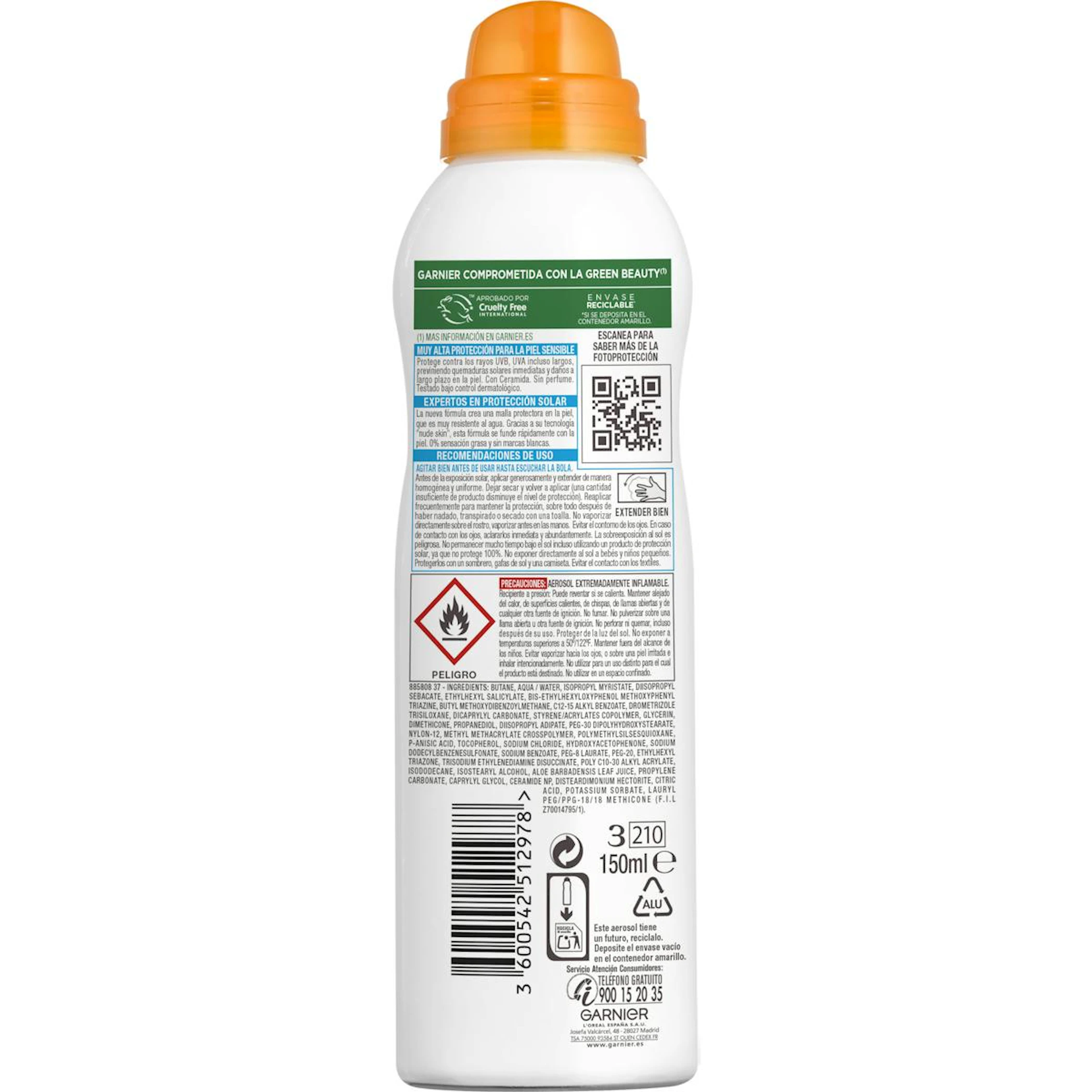 Bruma Solar Sensitive Advanced SPF 50+ Delial 150Ml