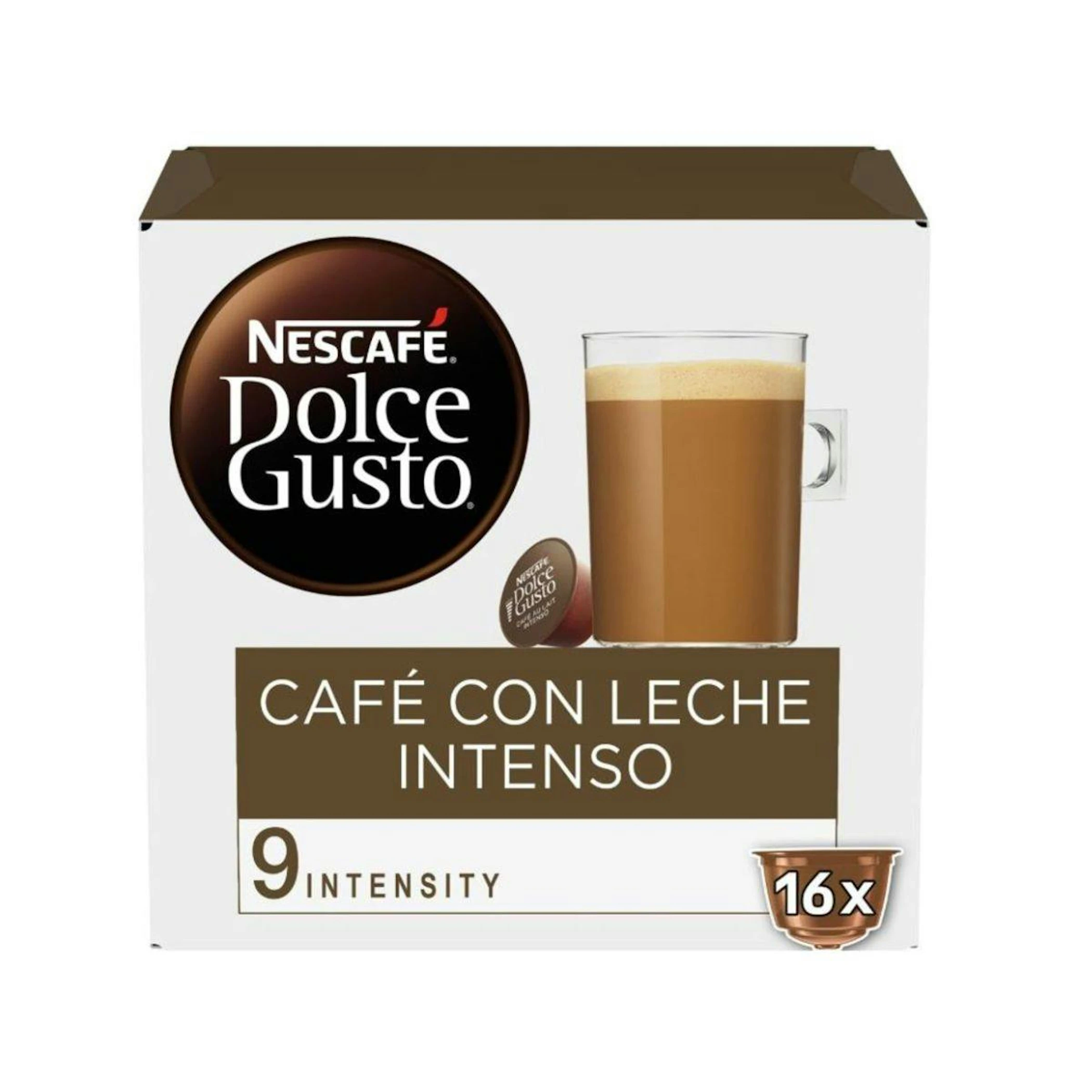 Café Con Leche Intenso Dolce Gusto 16 Cápsulas 0