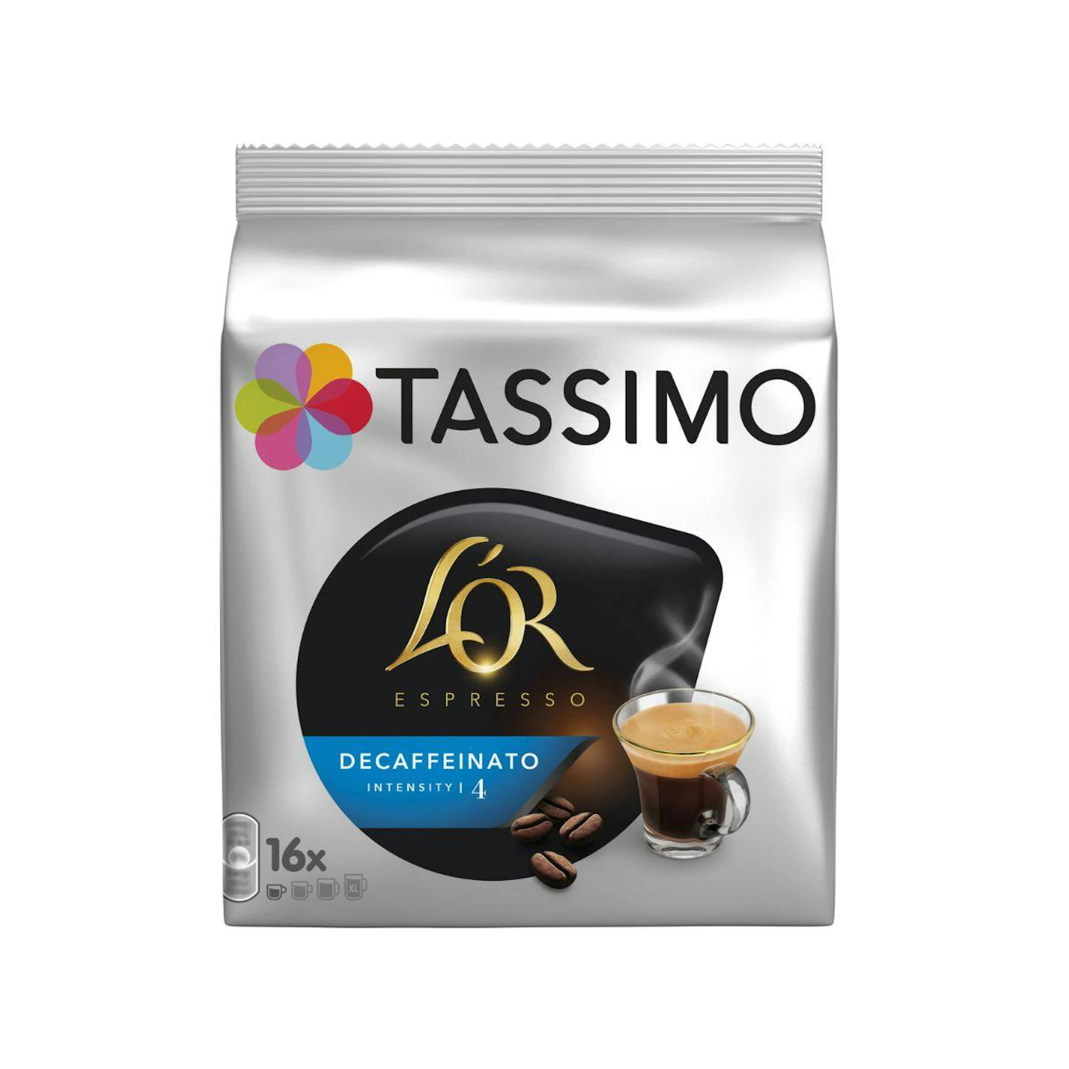 Café Descafeinado Tassimo L'Or 16 Cápsulas 0