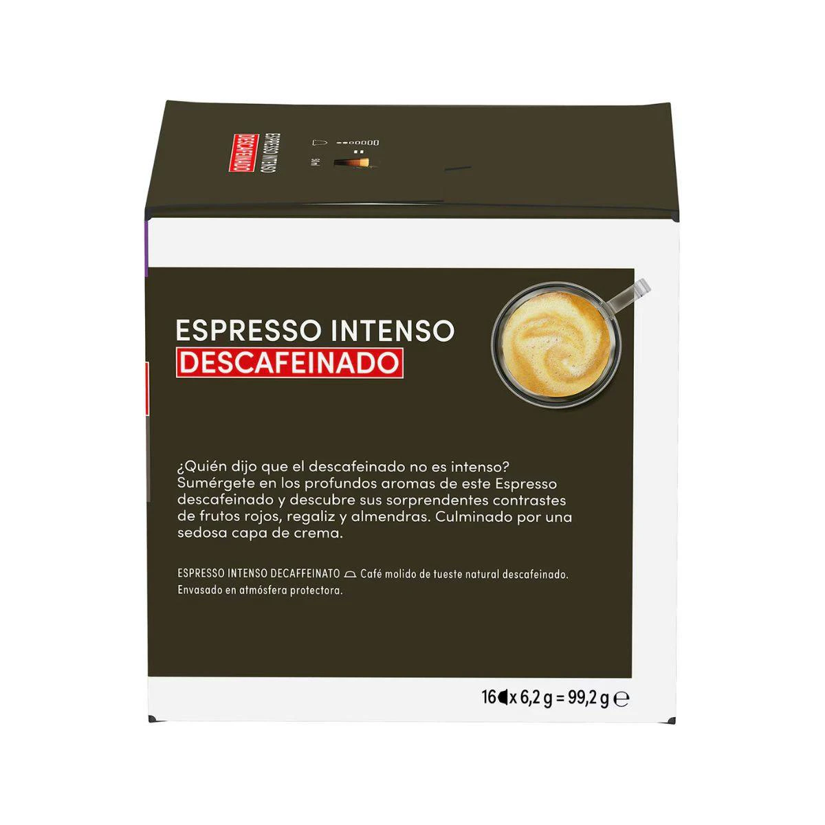 Café Espresso Intenso Descafeinado Dolce Gusto 16 Cápsulas