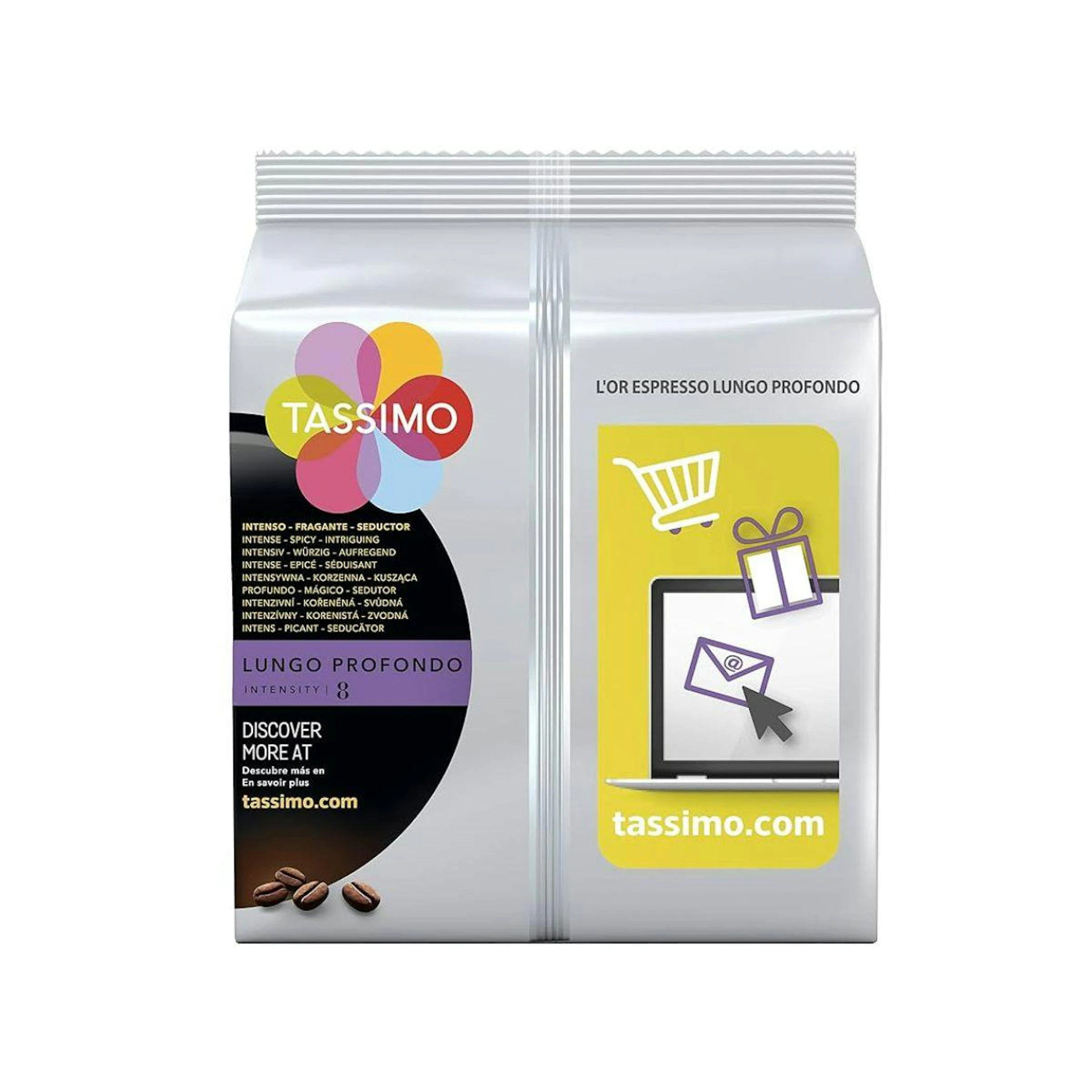 Café Lungo Profondo Tassimo L'Or 16 Cápsulas