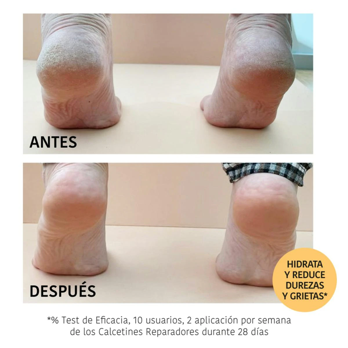 Mascarilla De Pies Reparadora Melocotón Iroha Nature