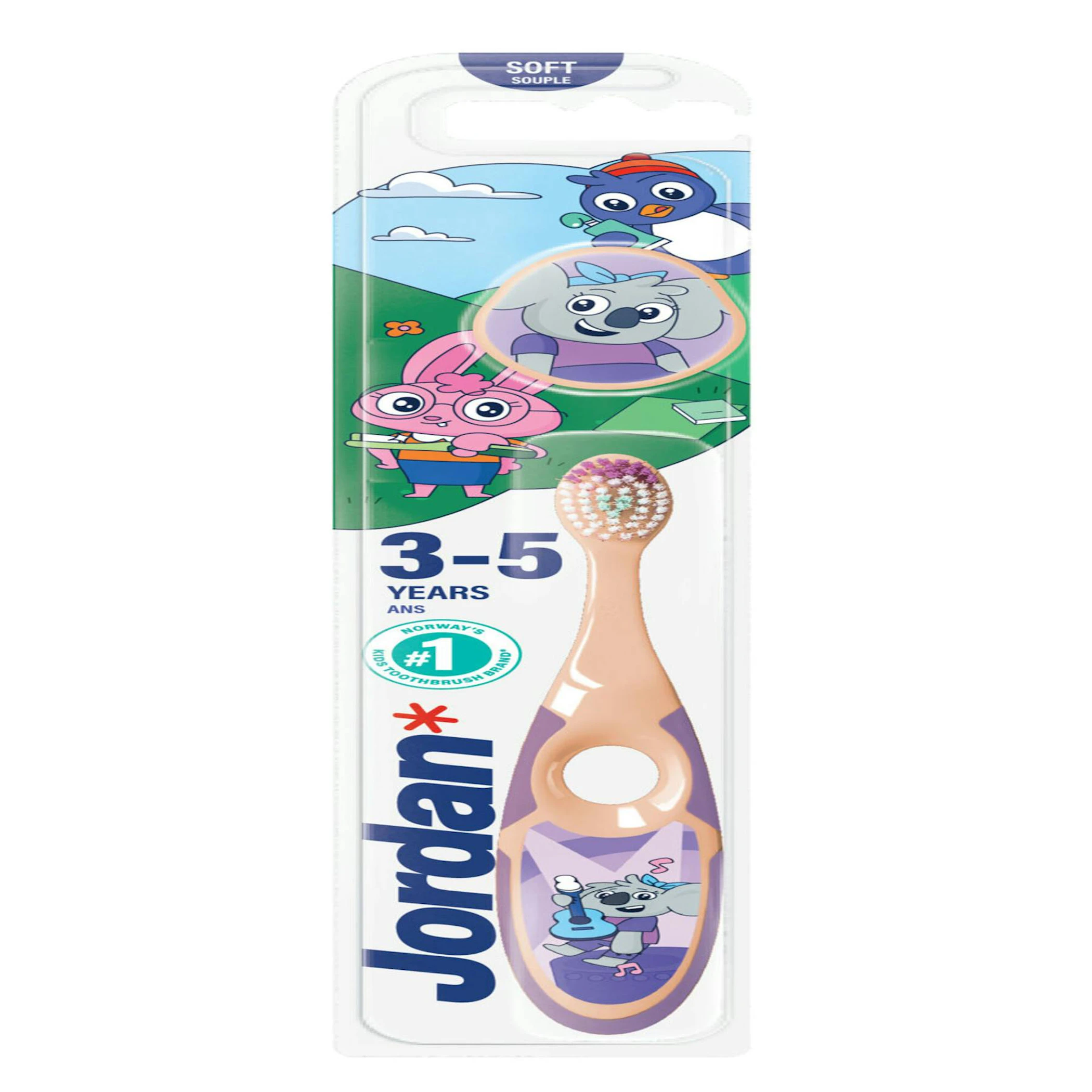 Escova De Dentes Step By Step 3-5 Anos Jordan