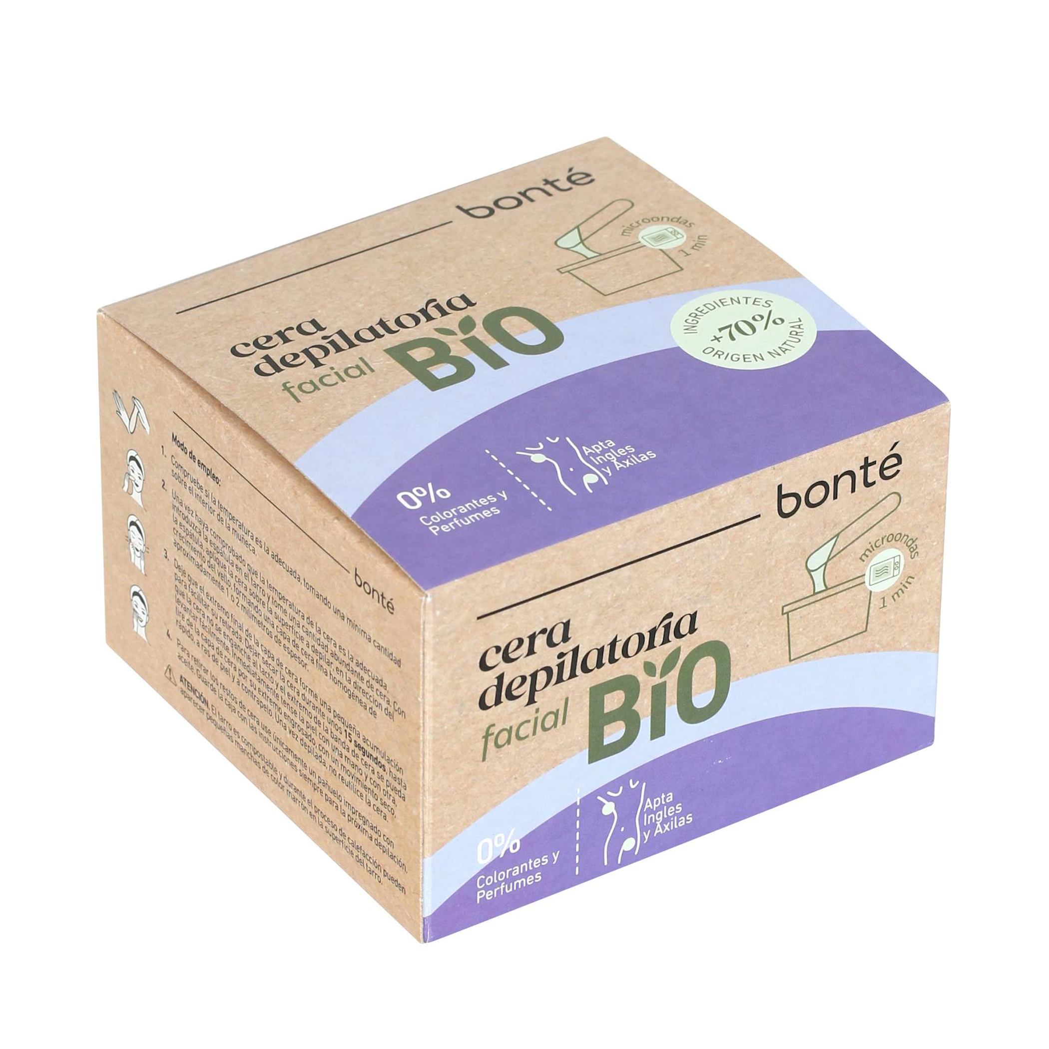 Cera Depilatoria Facial Bonté 100Gr