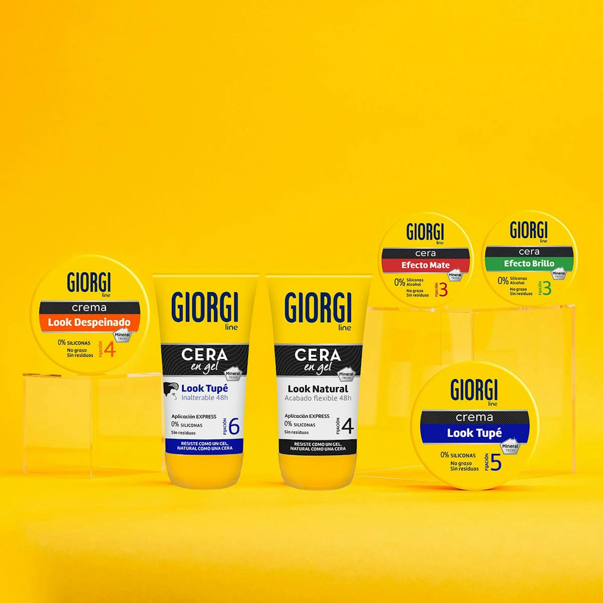 Cera Fijadora En Gel Look Natural Giorgi Line 145Ml