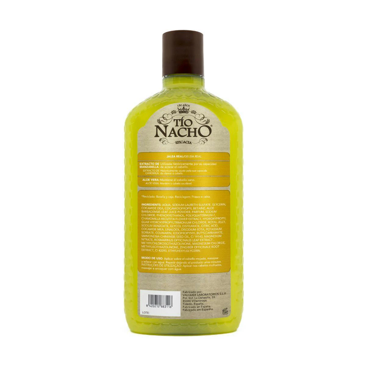 Champú Anticaída Iluminación Natural Tío Nacho 330Ml