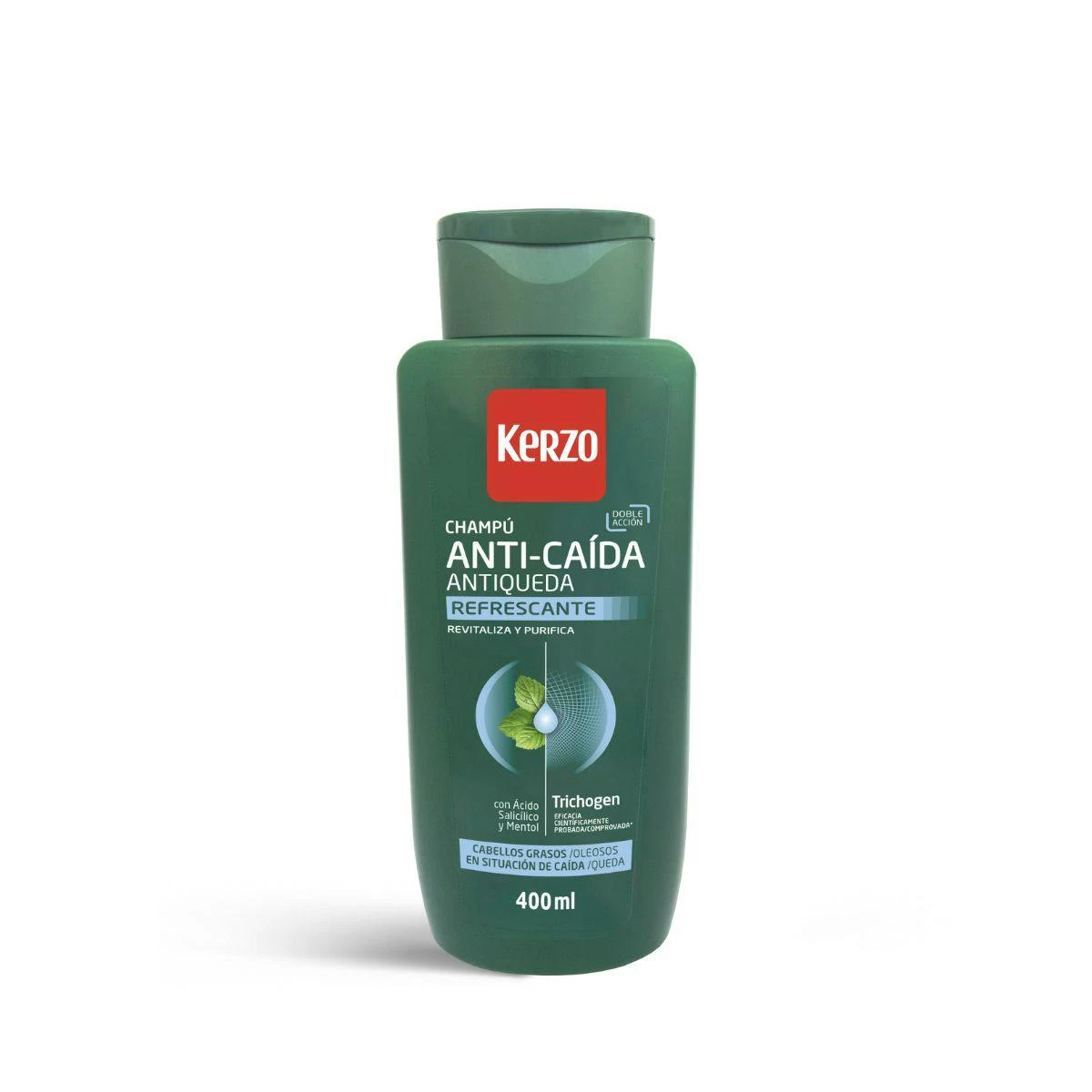 Champú Anticaída Refrescante Kerzo 400Ml Champú Anticaída Refrescante Kerzo 400Ml 0
