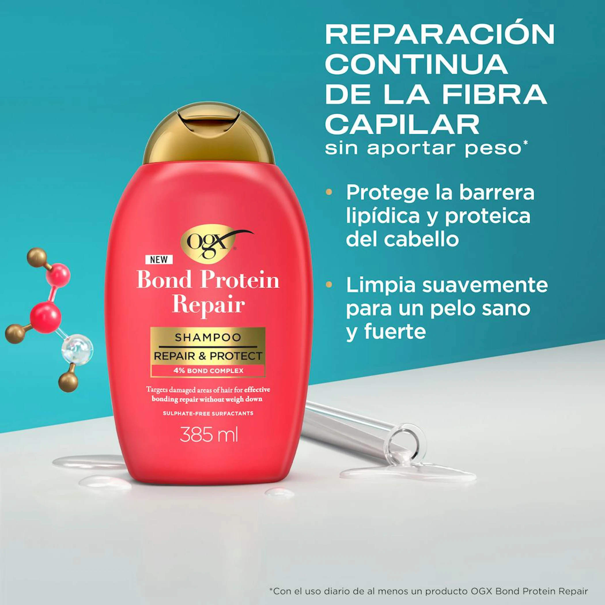 Champú Bond Protein Repair OGX 385Ml