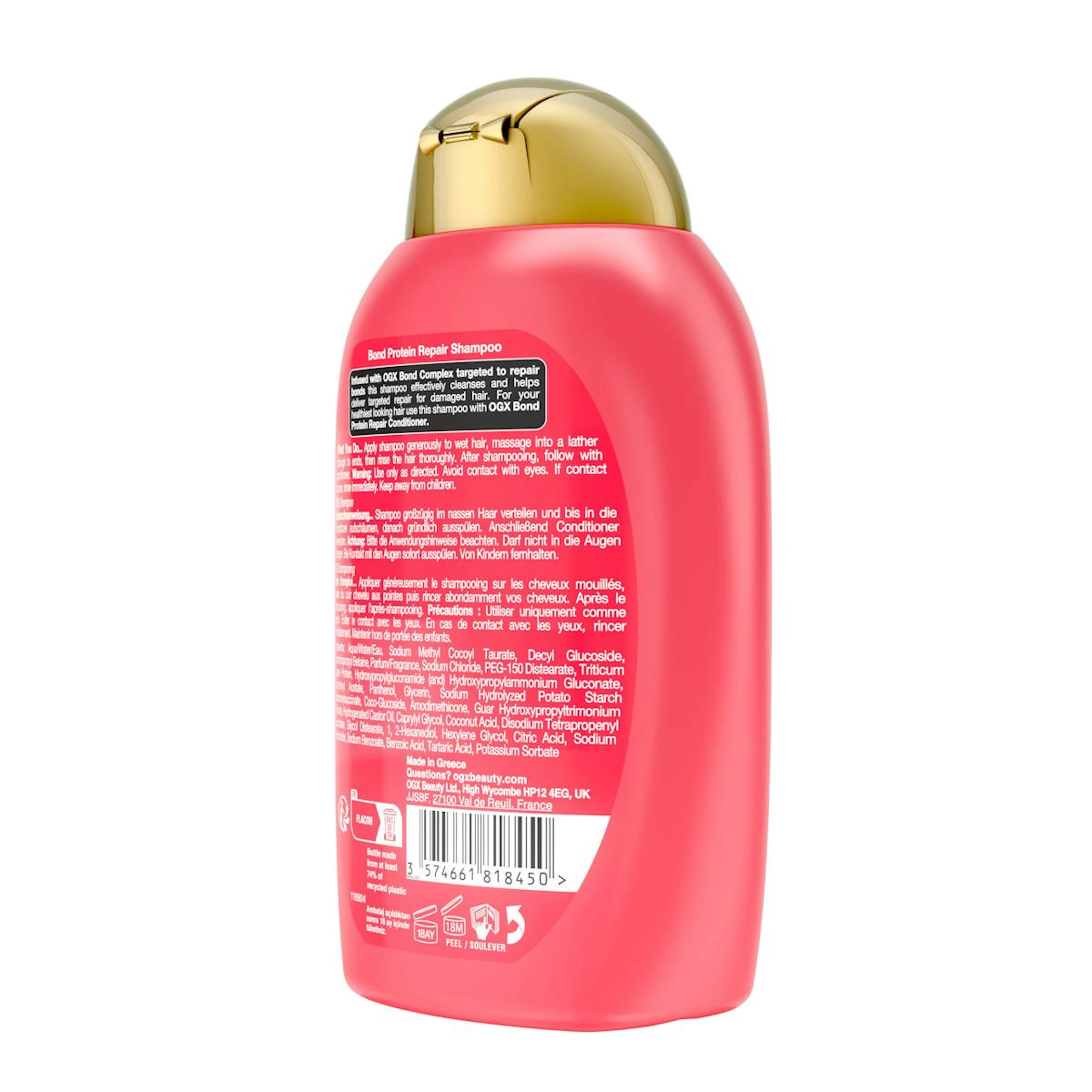 Champú Bond Protein Repair OGX 385Ml